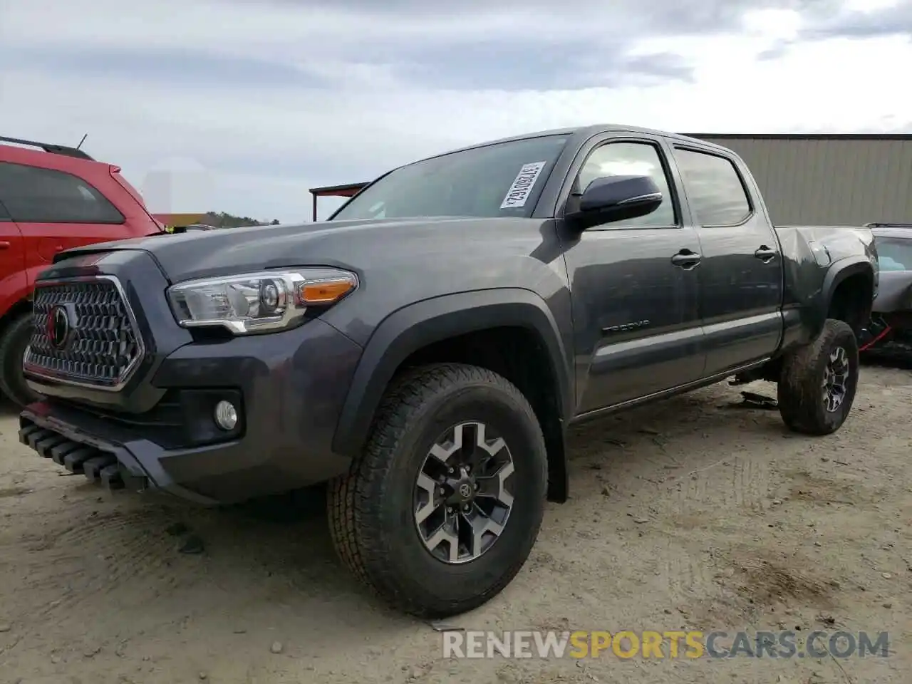 2 Photograph of a damaged car 3TMDZ5BN2KM065428 TOYOTA TACOMA 2019