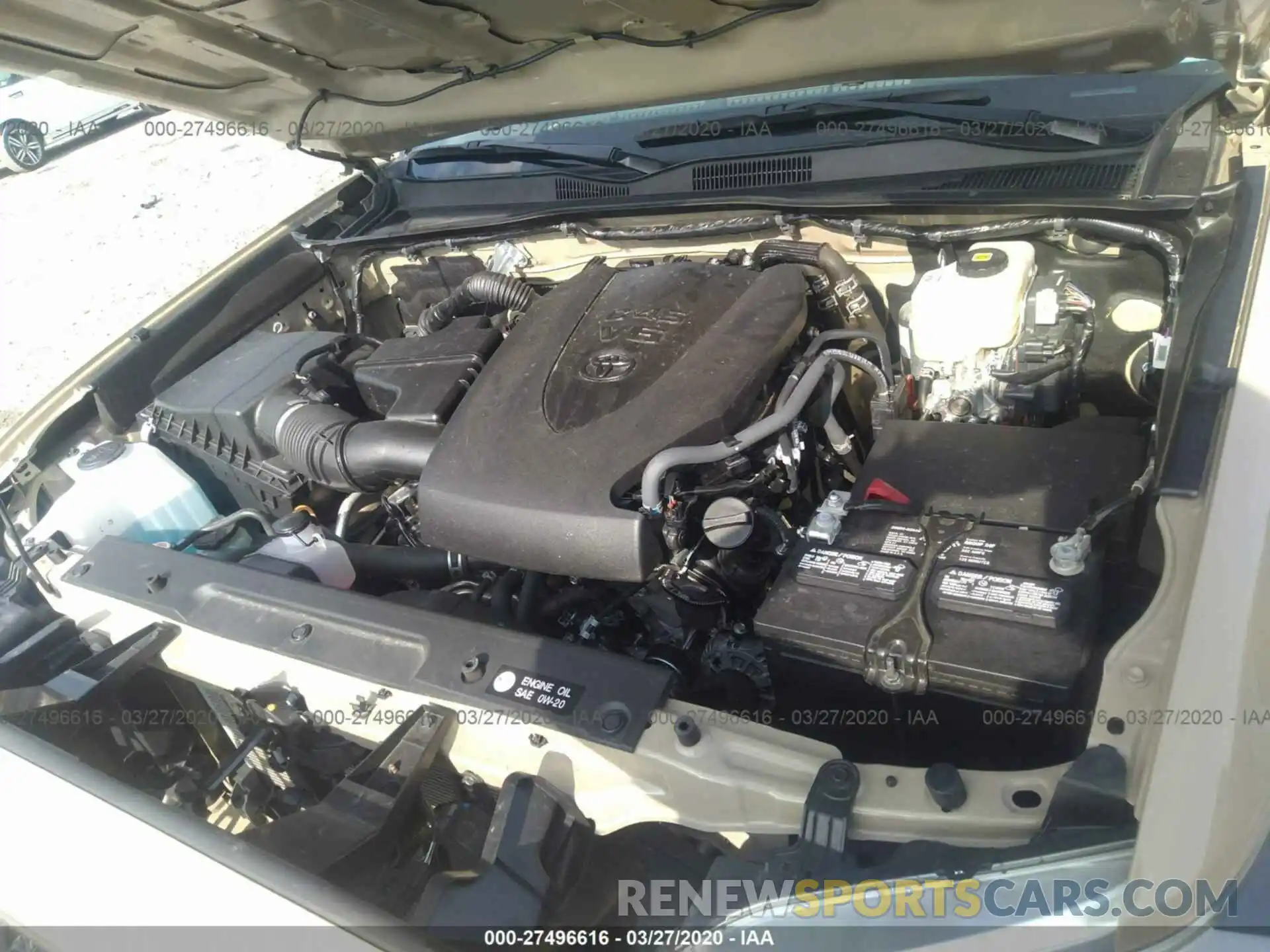 10 Photograph of a damaged car 3TMDZ5BN2KM065798 TOYOTA TACOMA 2019