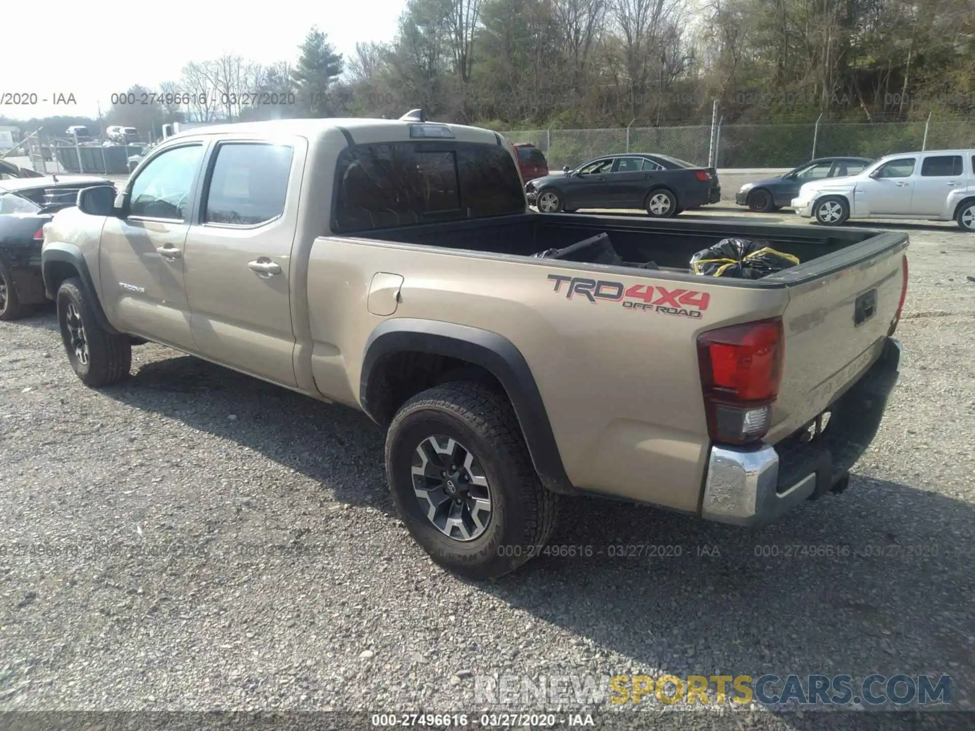 3 Photograph of a damaged car 3TMDZ5BN2KM065798 TOYOTA TACOMA 2019