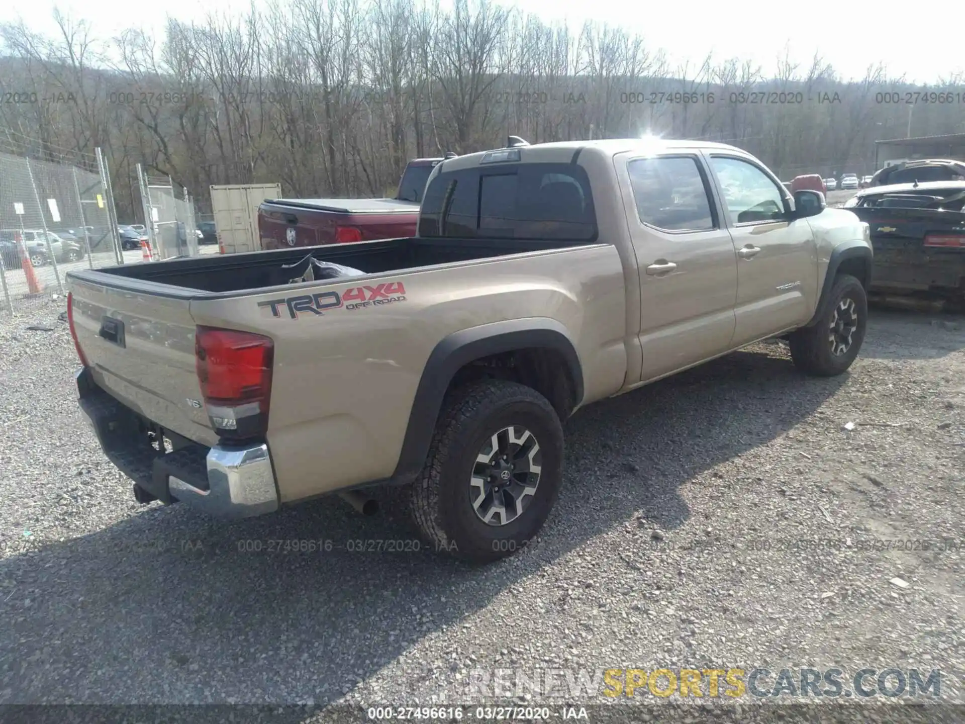 4 Photograph of a damaged car 3TMDZ5BN2KM065798 TOYOTA TACOMA 2019