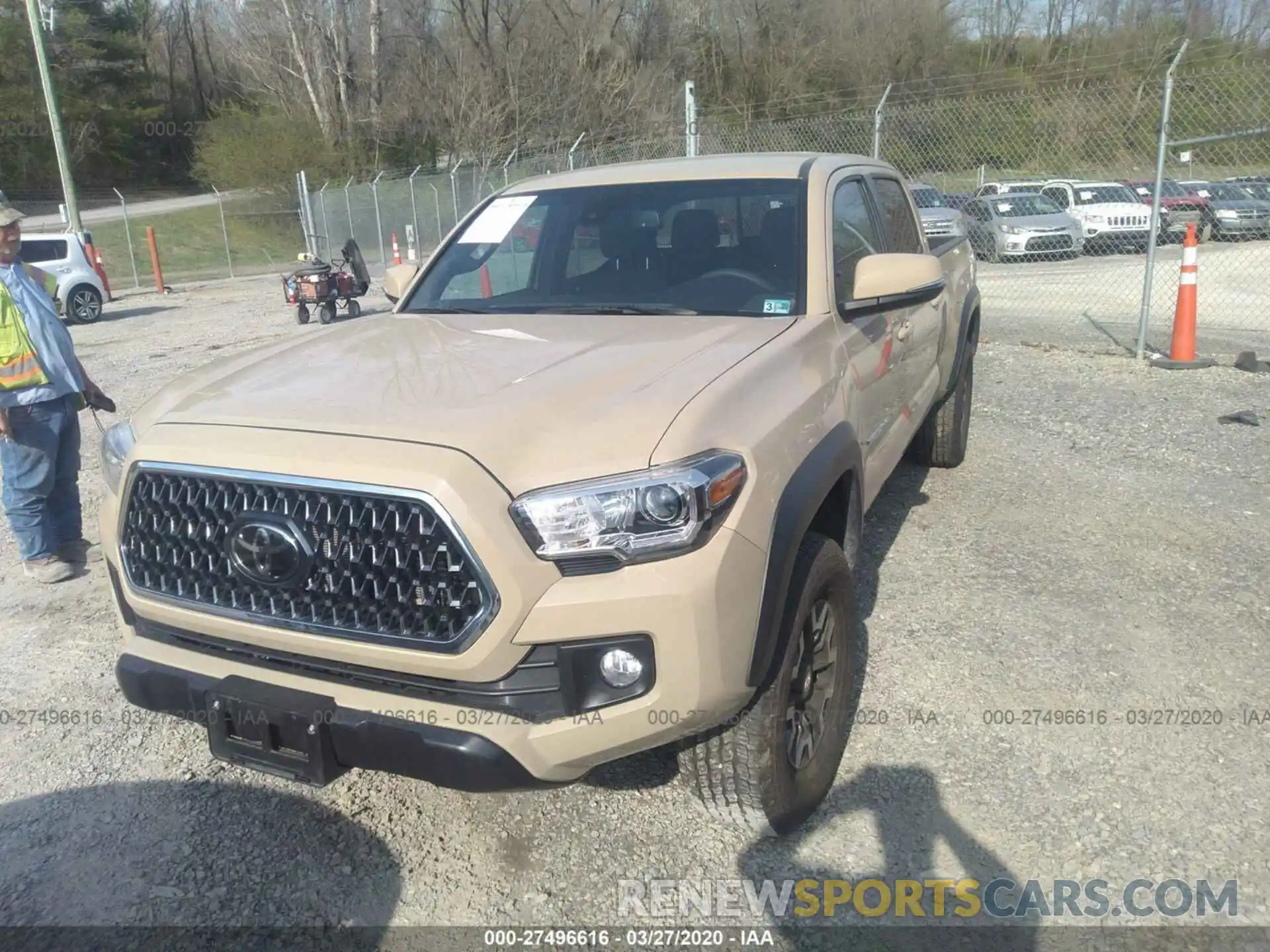 6 Photograph of a damaged car 3TMDZ5BN2KM065798 TOYOTA TACOMA 2019