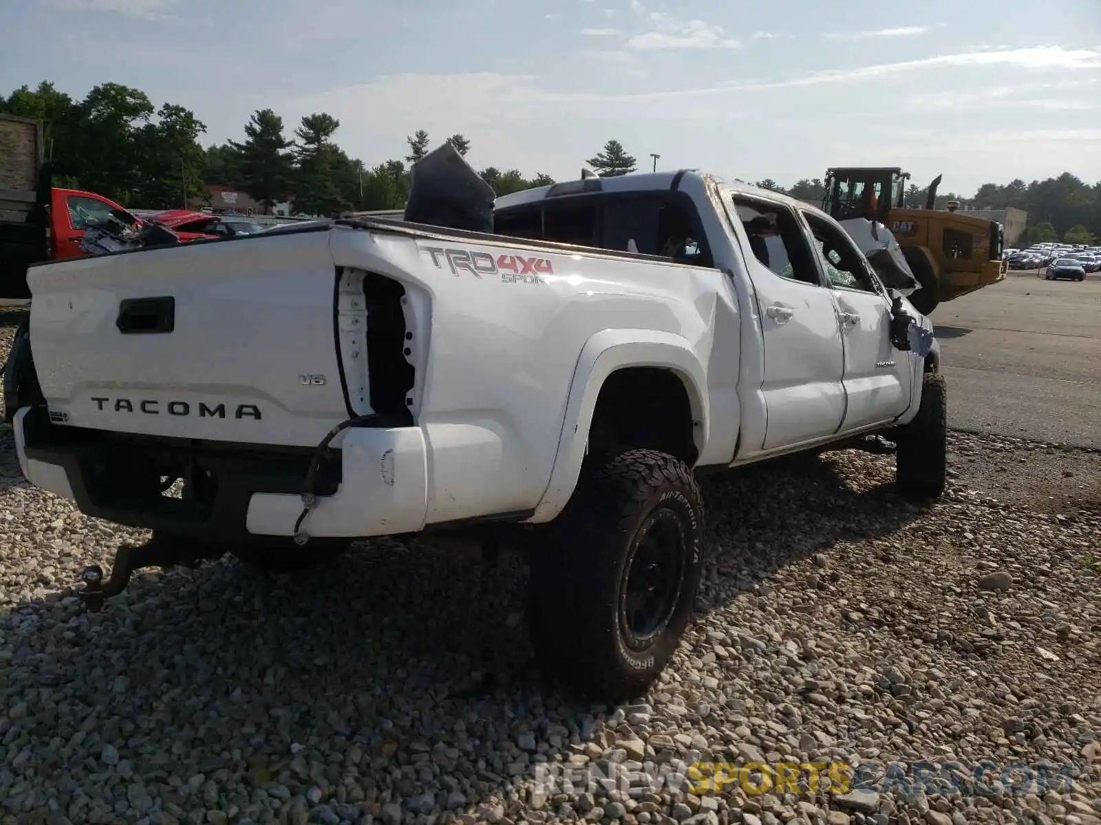 4 Photograph of a damaged car 3TMDZ5BN2KM065865 TOYOTA TACOMA 2019