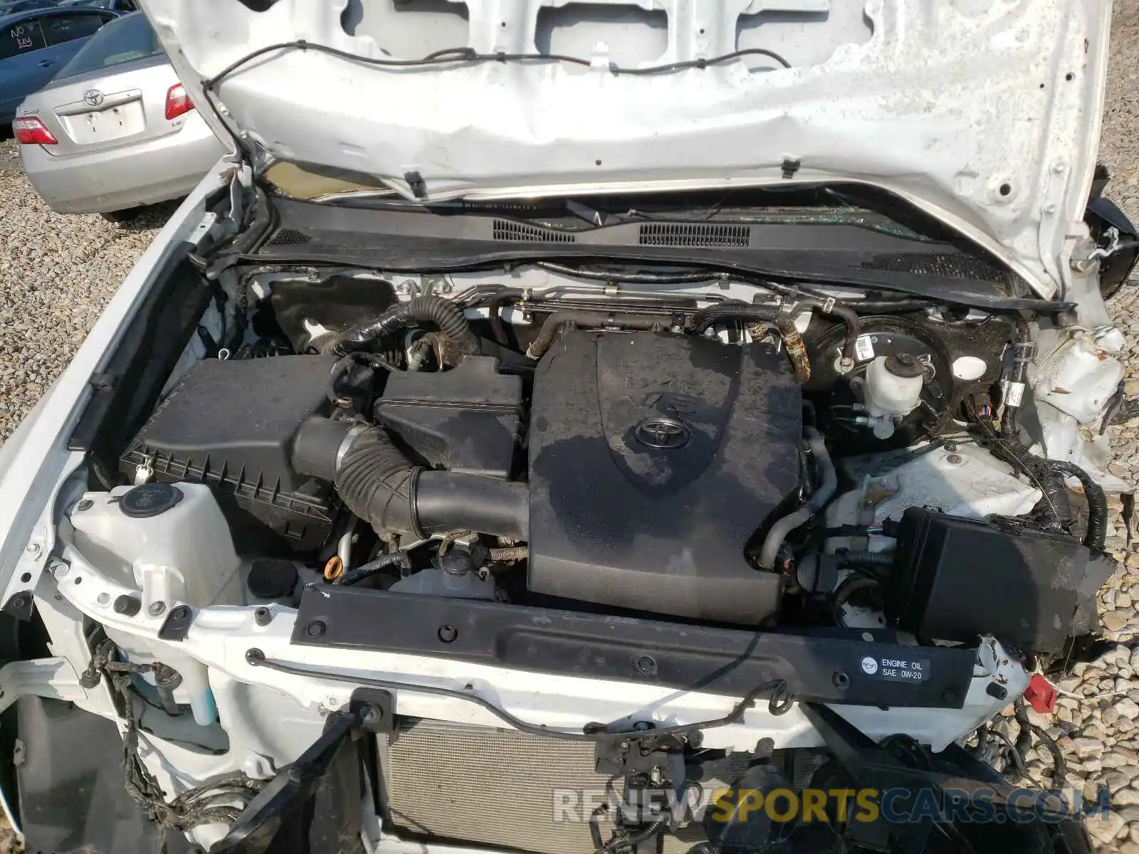 7 Photograph of a damaged car 3TMDZ5BN2KM065865 TOYOTA TACOMA 2019