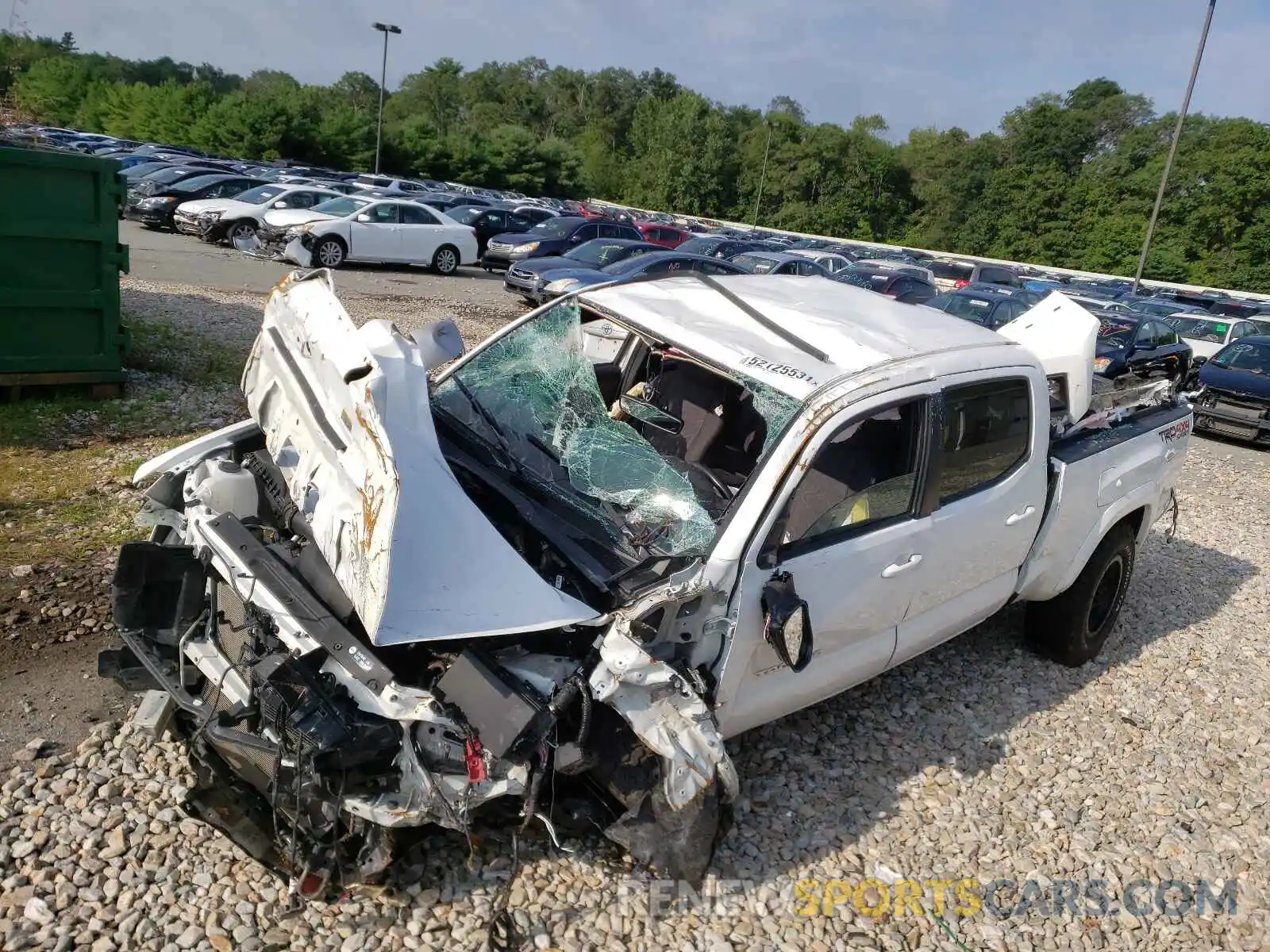 9 Photograph of a damaged car 3TMDZ5BN2KM065865 TOYOTA TACOMA 2019