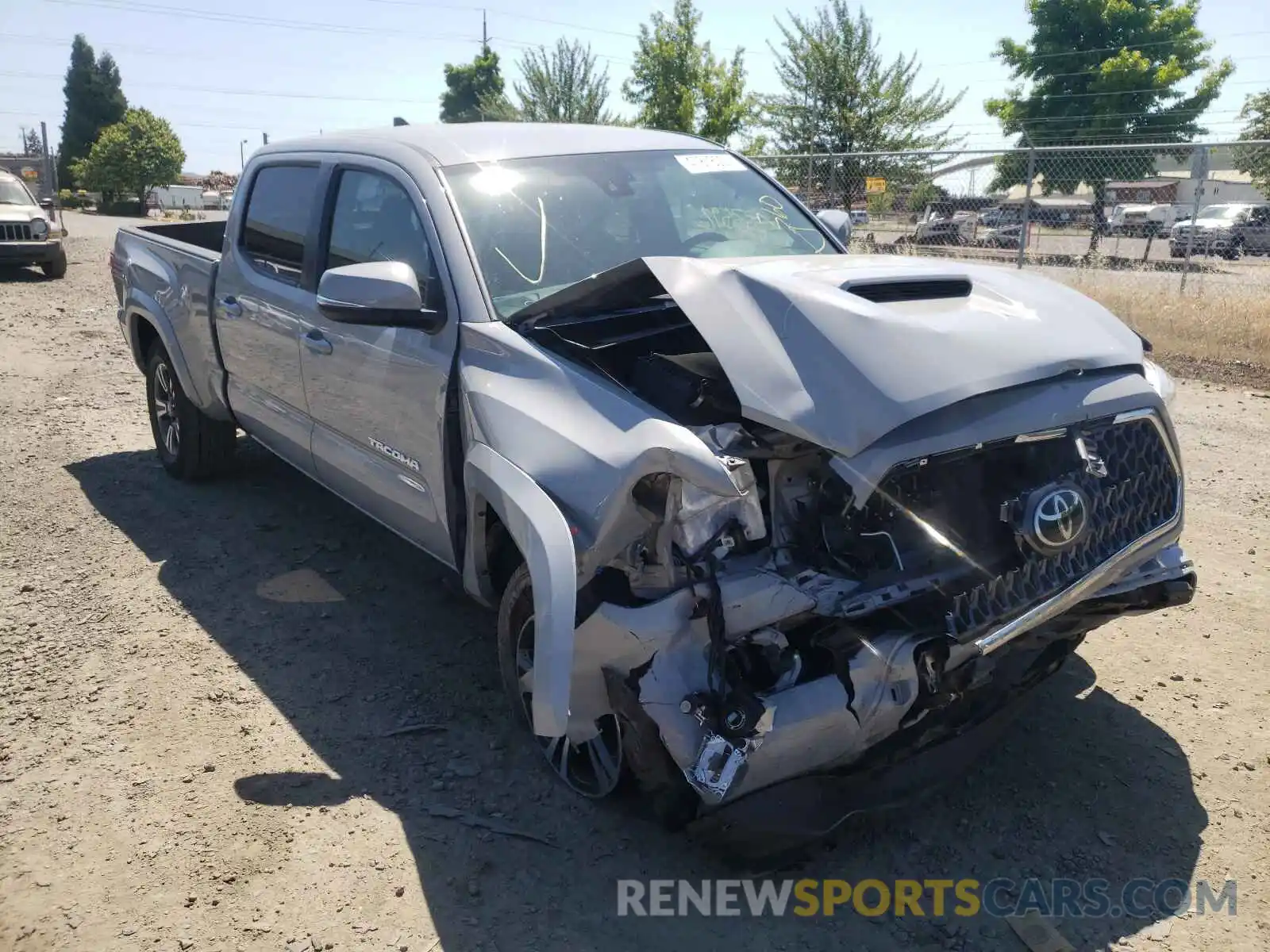 1 Photograph of a damaged car 3TMDZ5BN2KM066806 TOYOTA TACOMA 2019