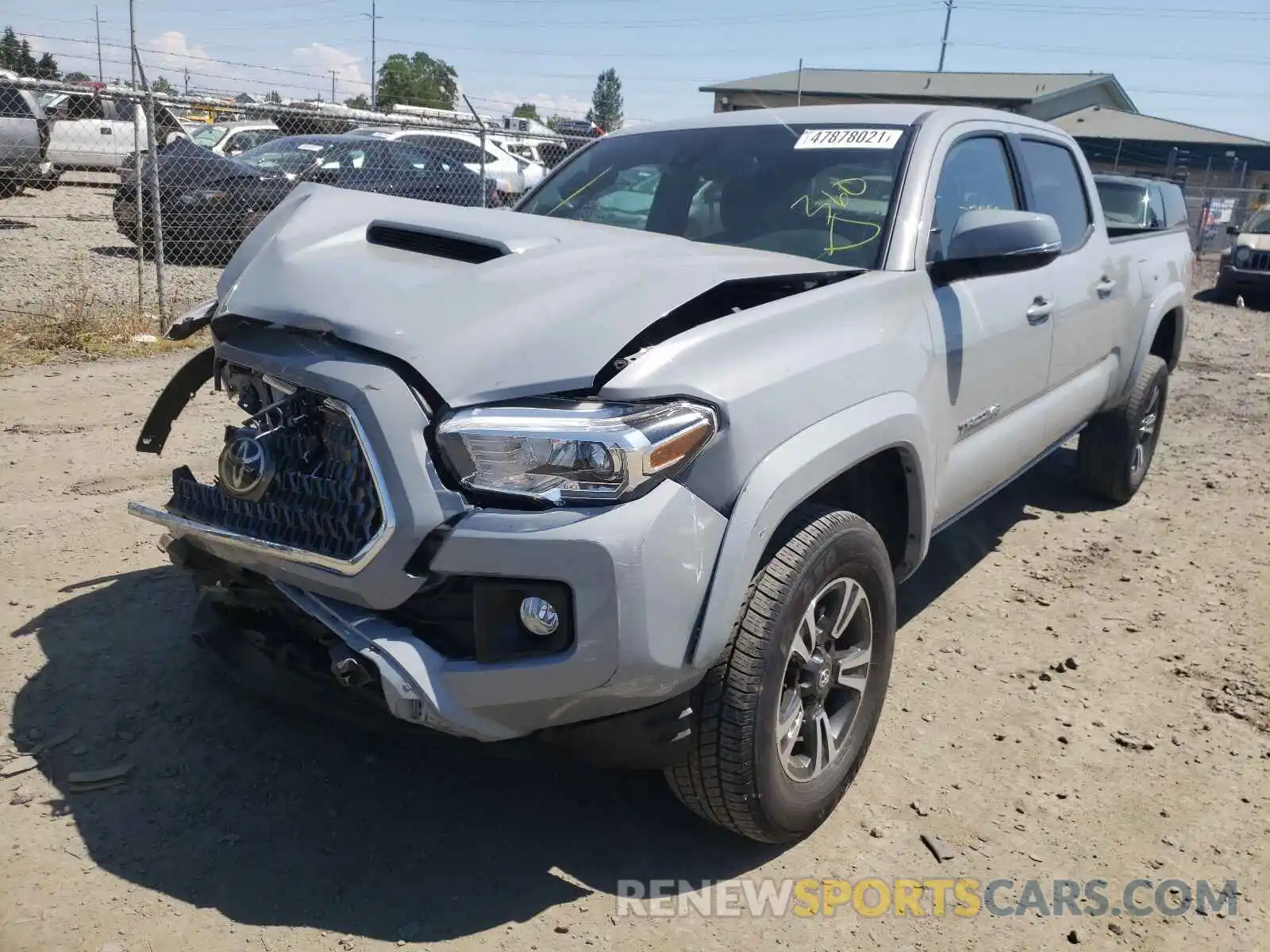 2 Photograph of a damaged car 3TMDZ5BN2KM066806 TOYOTA TACOMA 2019