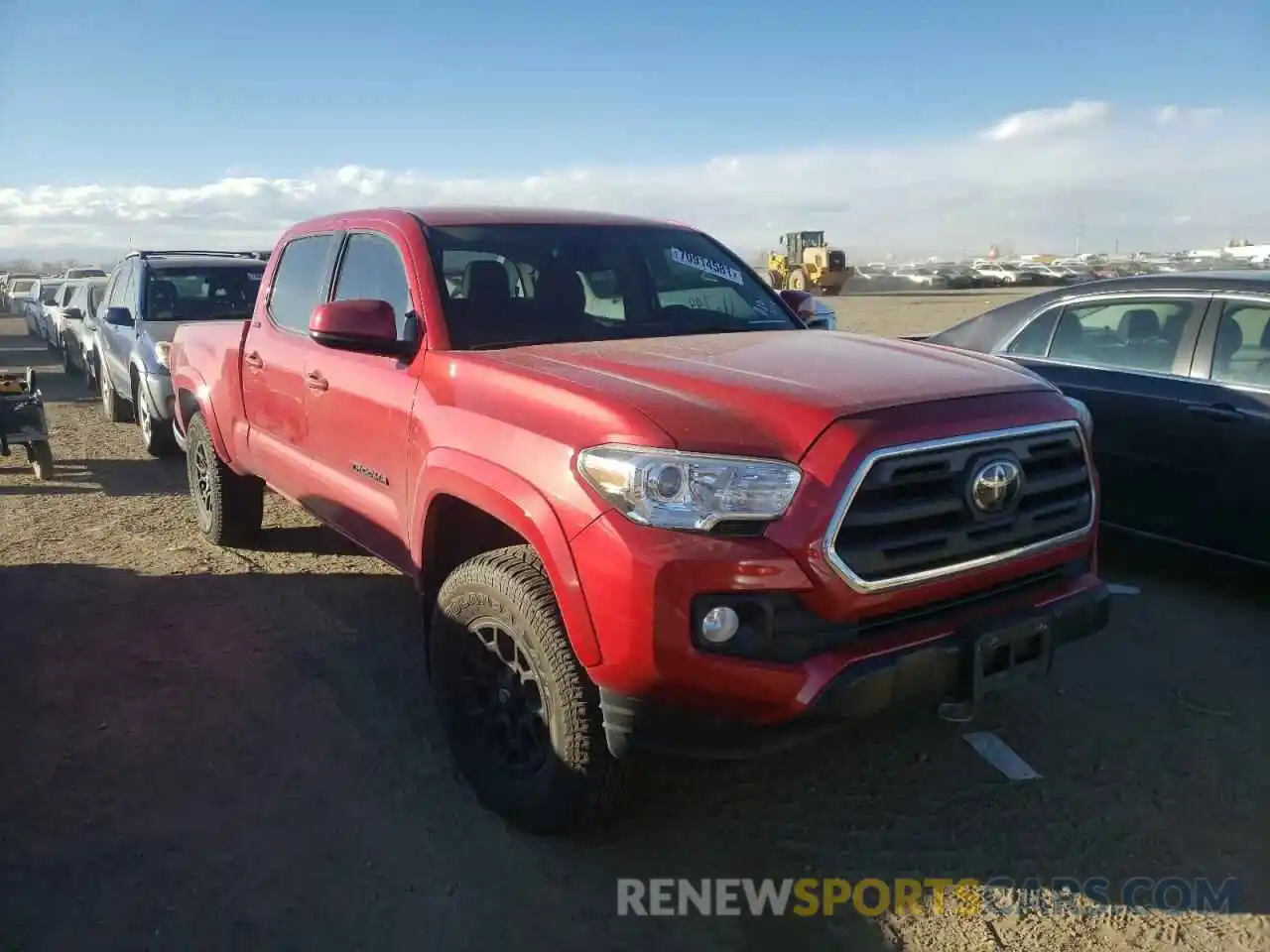 1 Photograph of a damaged car 3TMDZ5BN2KM067146 TOYOTA TACOMA 2019