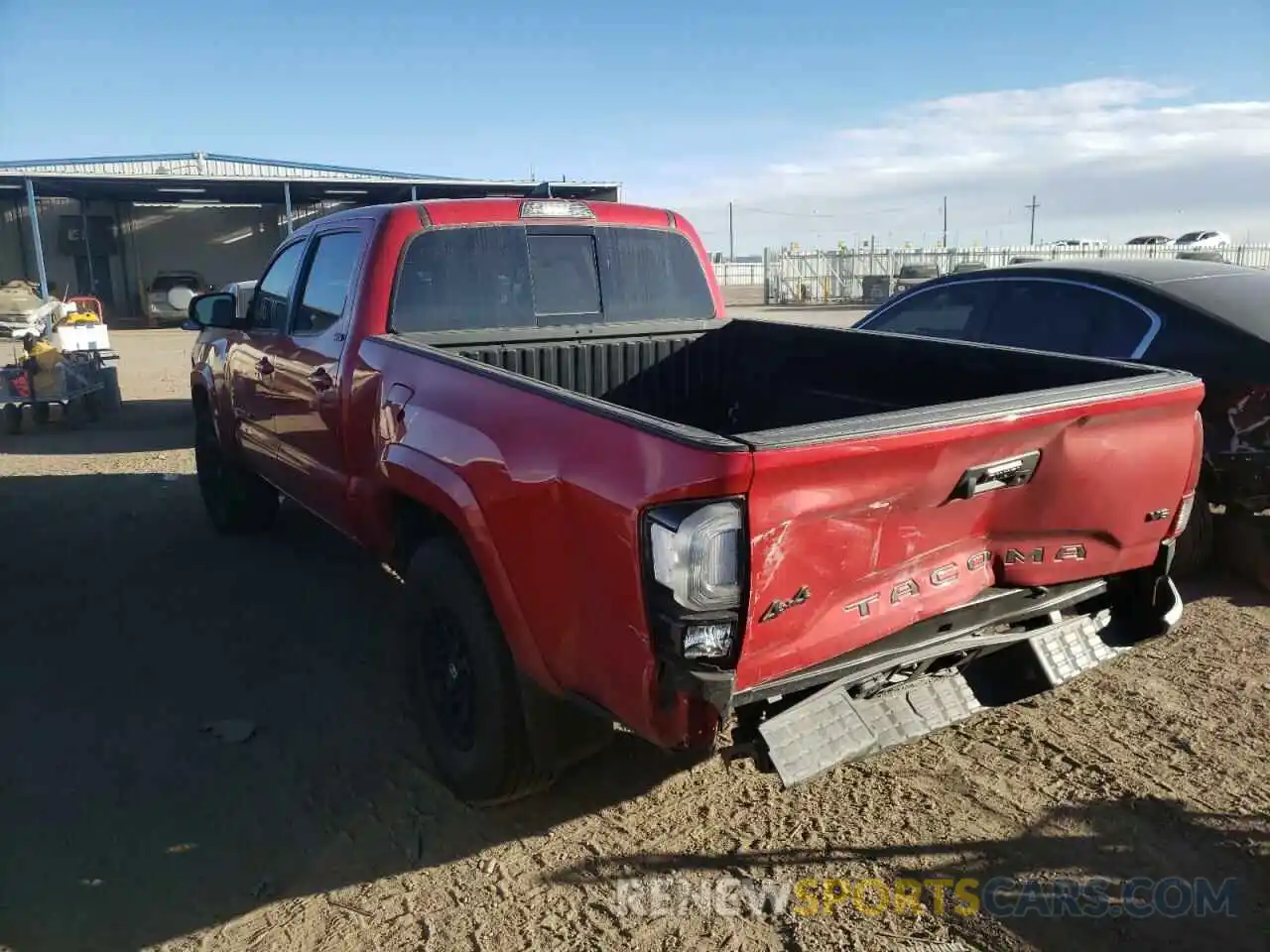 3 Photograph of a damaged car 3TMDZ5BN2KM067146 TOYOTA TACOMA 2019