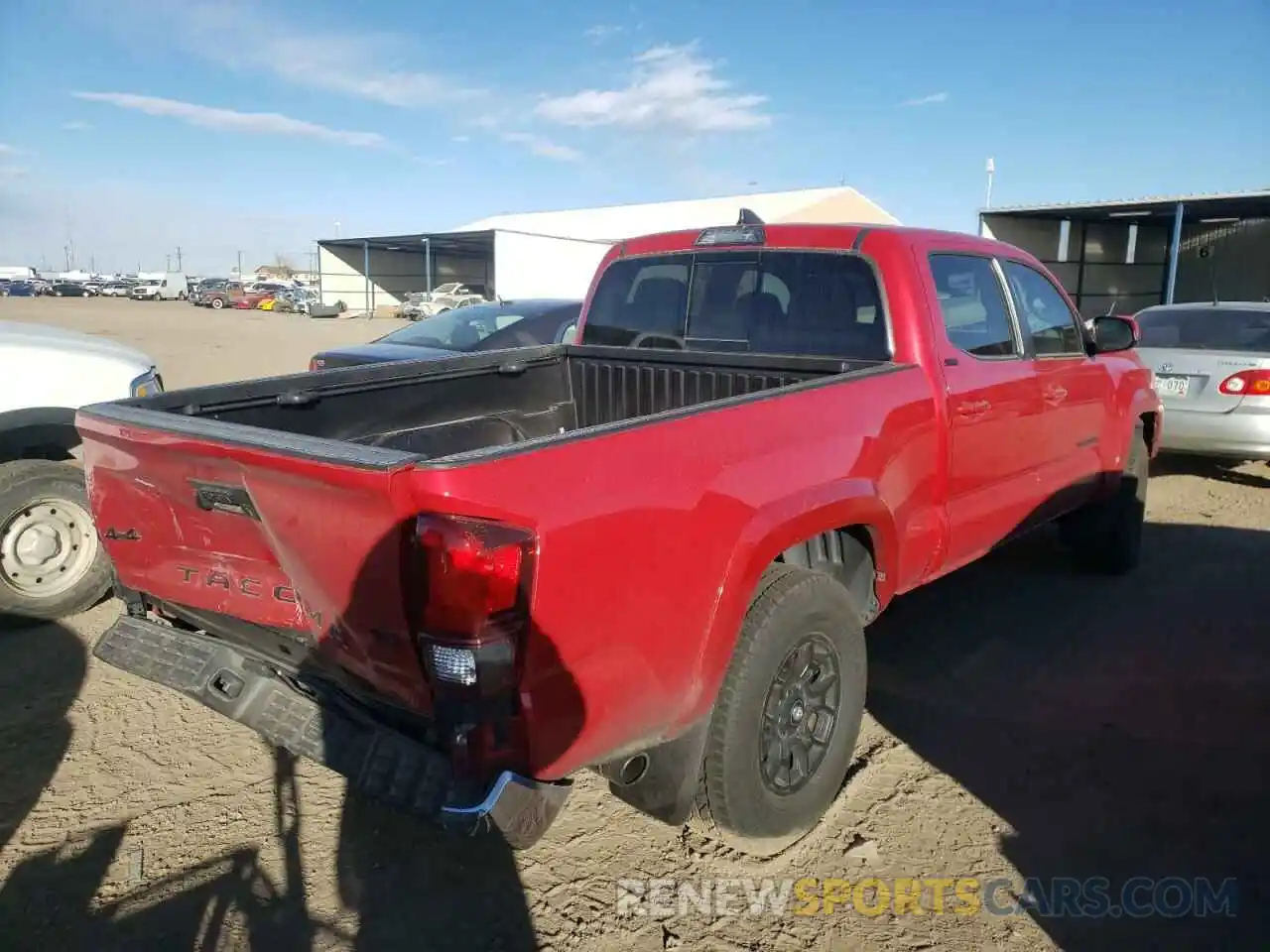 4 Photograph of a damaged car 3TMDZ5BN2KM067146 TOYOTA TACOMA 2019