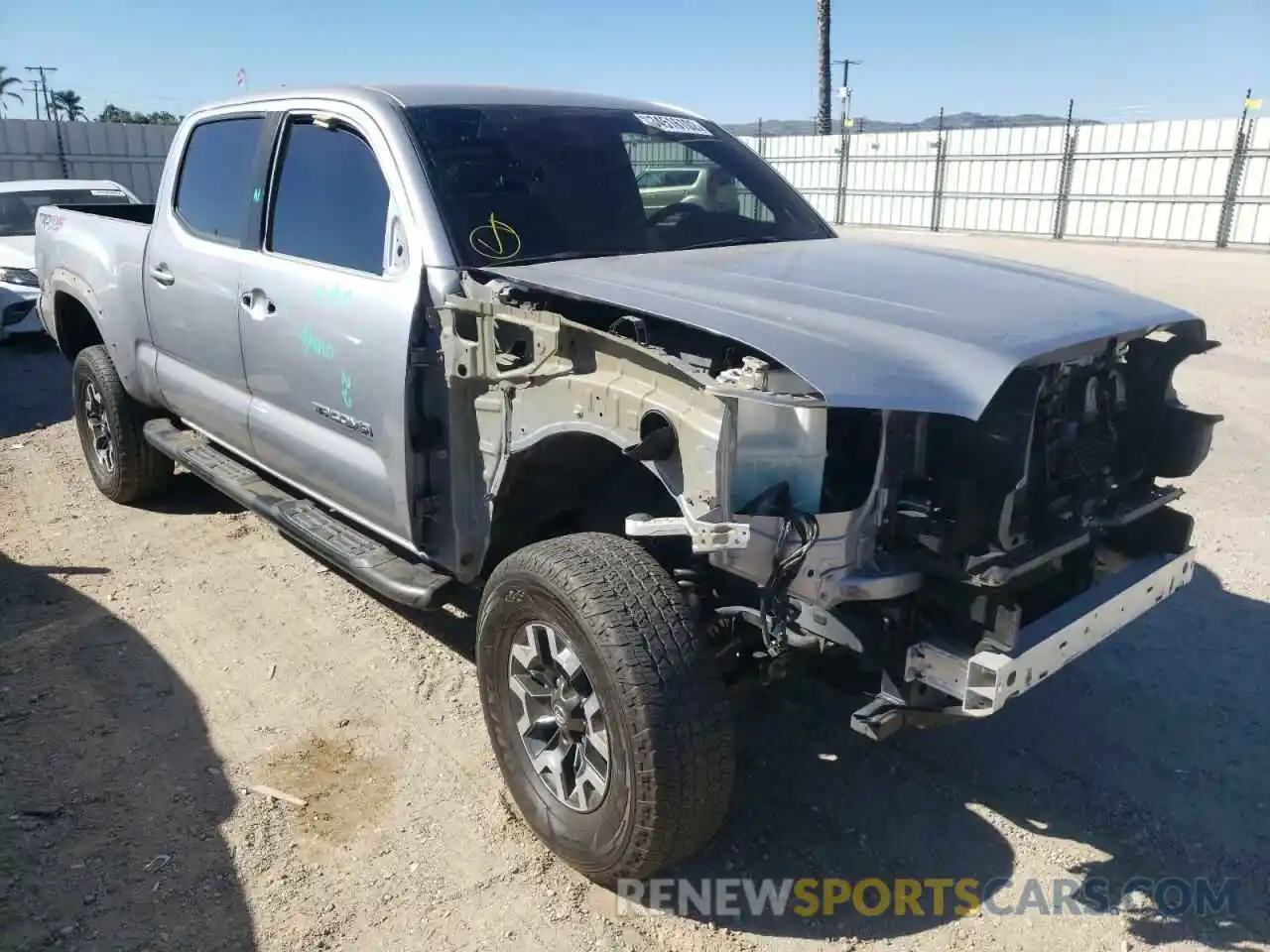 1 Photograph of a damaged car 3TMDZ5BN2KM067602 TOYOTA TACOMA 2019