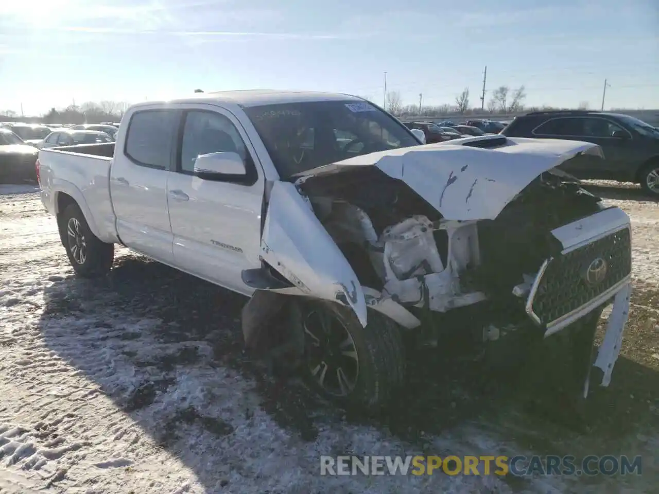 1 Photograph of a damaged car 3TMDZ5BN2KM069785 TOYOTA TACOMA 2019