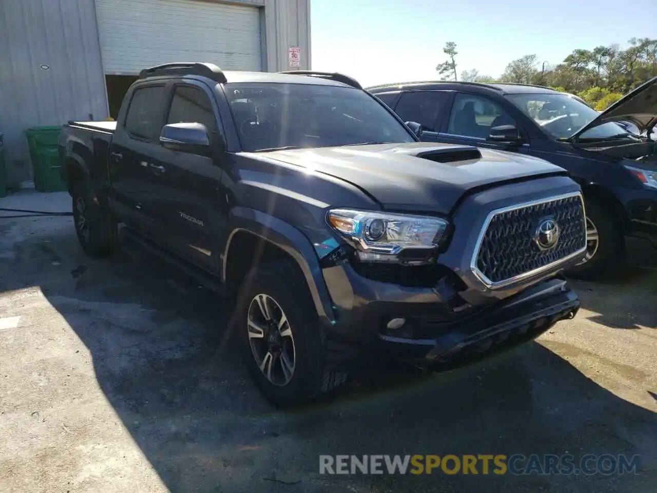 1 Photograph of a damaged car 3TMDZ5BN2KM070578 TOYOTA TACOMA 2019