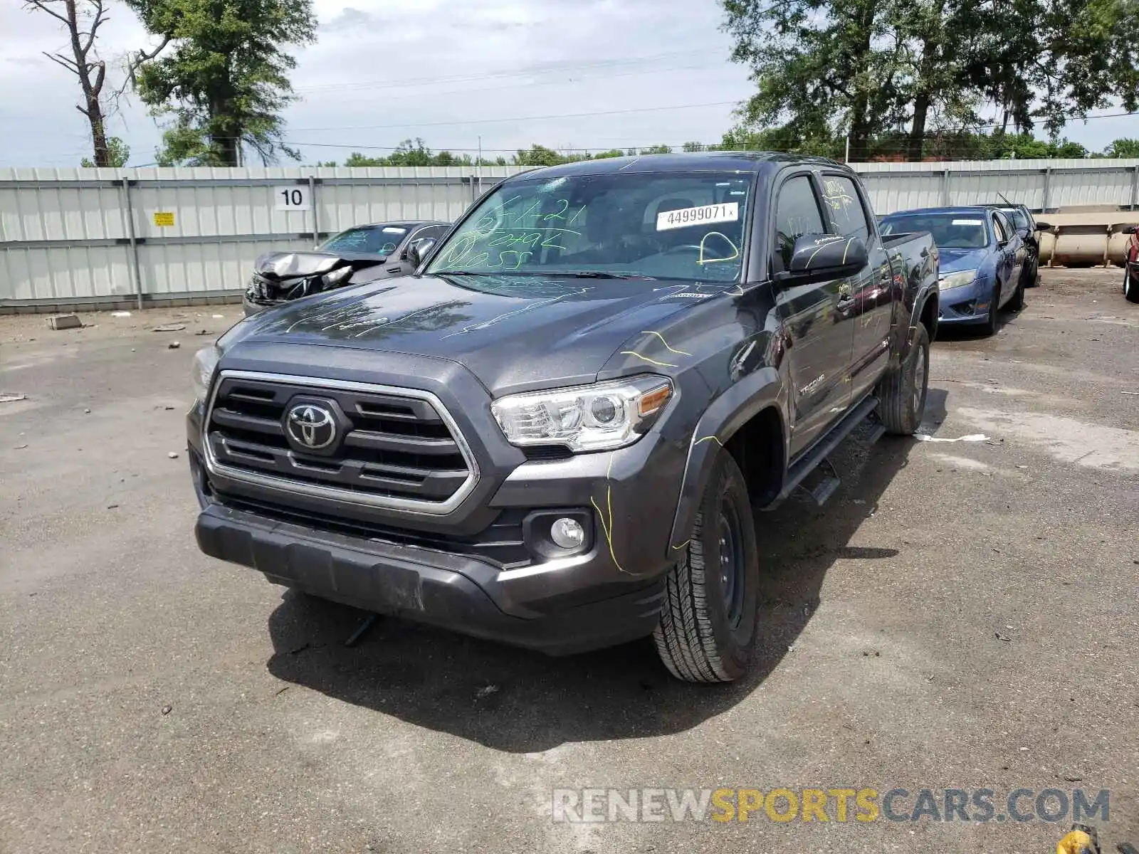 2 Photograph of a damaged car 3TMDZ5BN2KM070810 TOYOTA TACOMA 2019