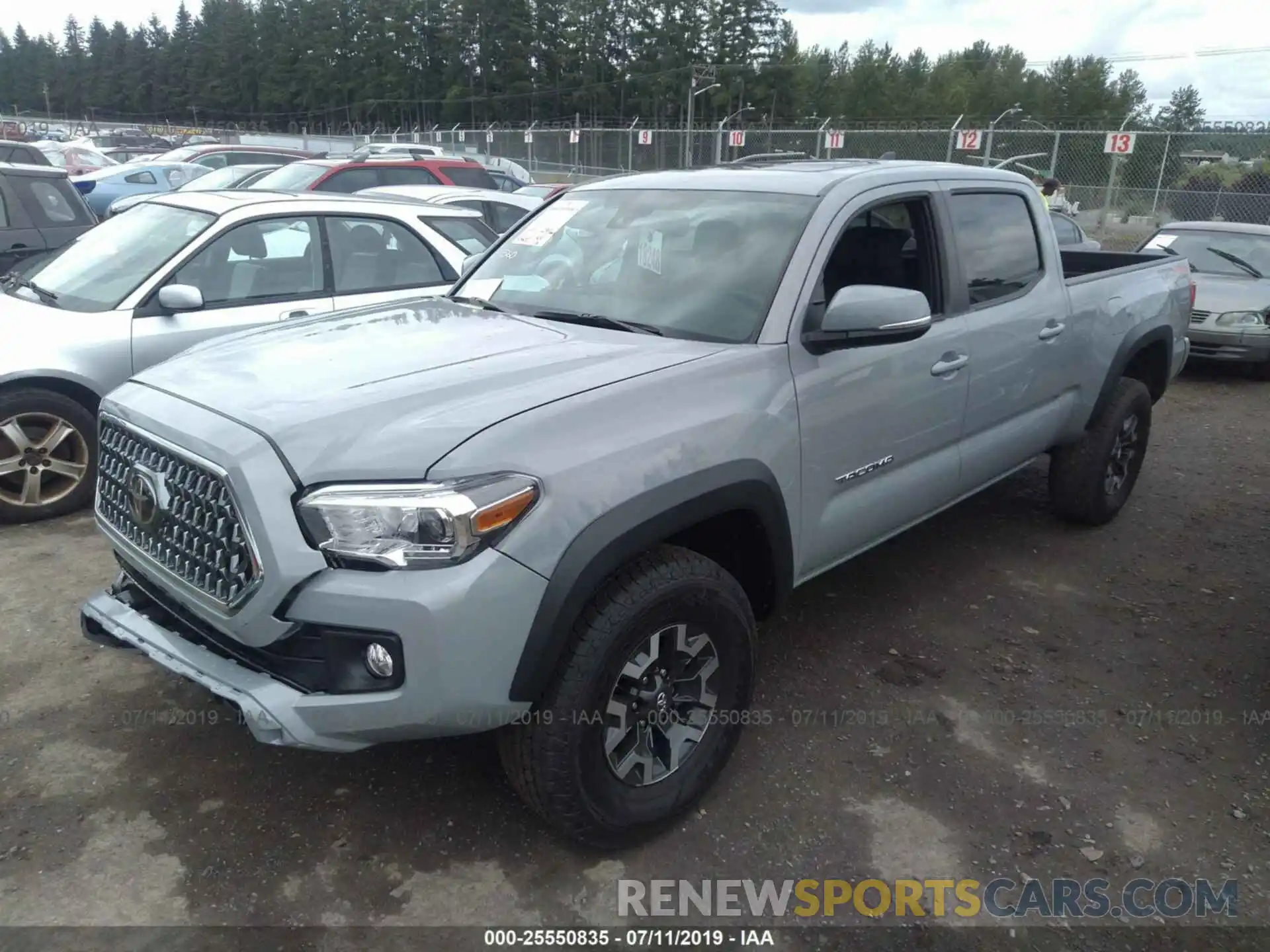 2 Photograph of a damaged car 3TMDZ5BN2KM071259 TOYOTA TACOMA 2019