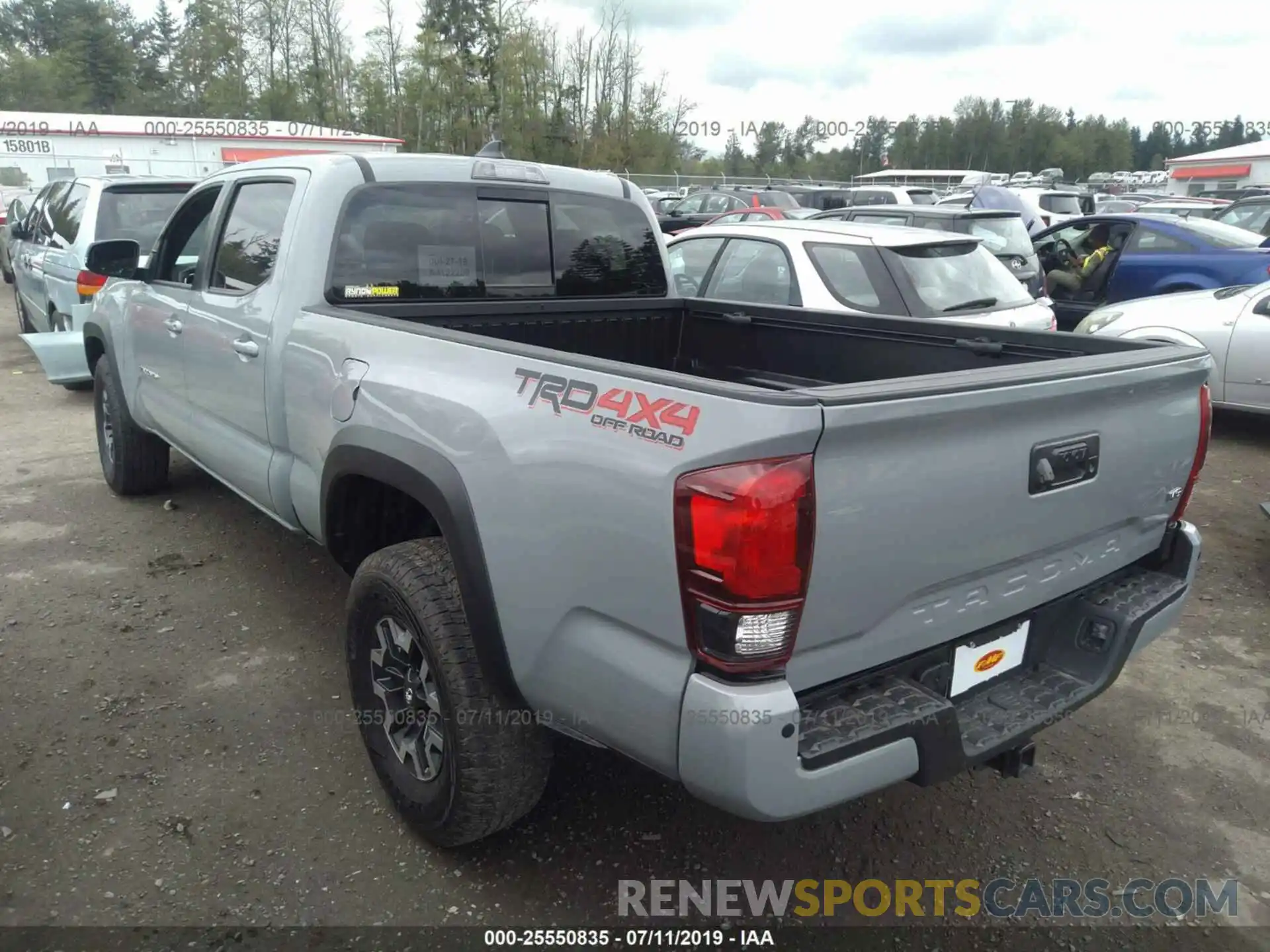 3 Photograph of a damaged car 3TMDZ5BN2KM071259 TOYOTA TACOMA 2019