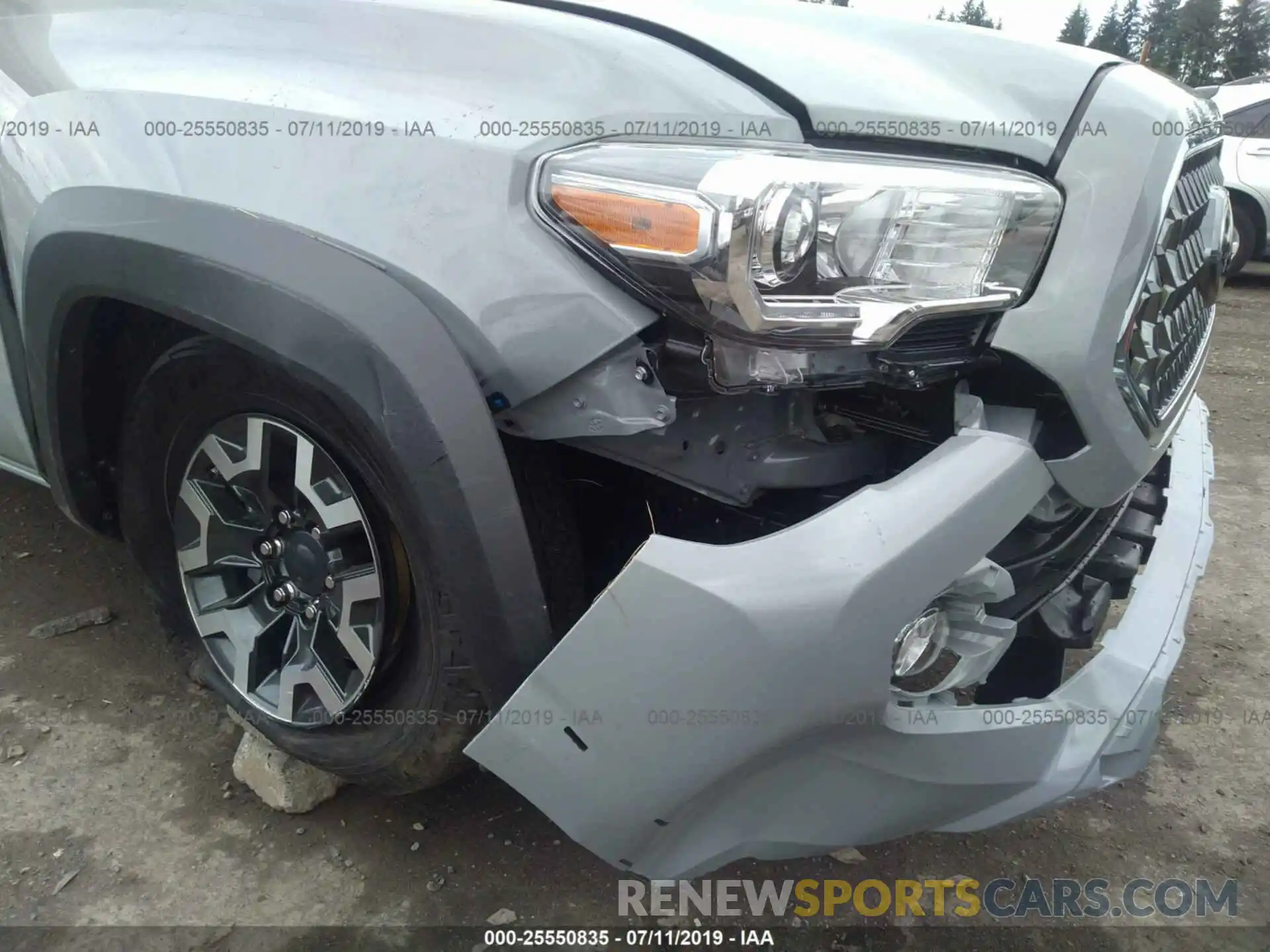 6 Фотография поврежденного автомобиля 3TMDZ5BN2KM071259 TOYOTA TACOMA 2019