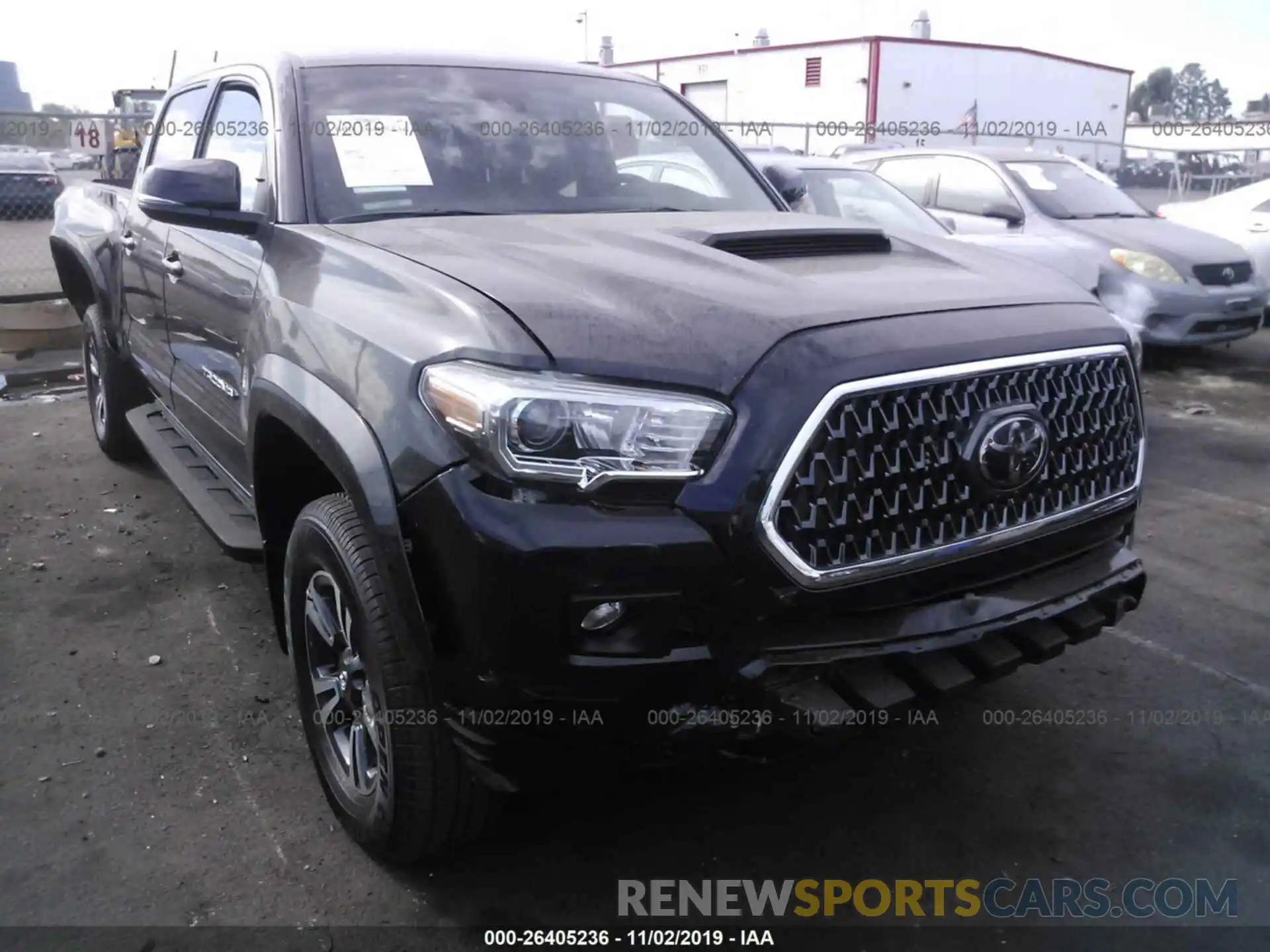 1 Photograph of a damaged car 3TMDZ5BN2KM073478 TOYOTA TACOMA 2019