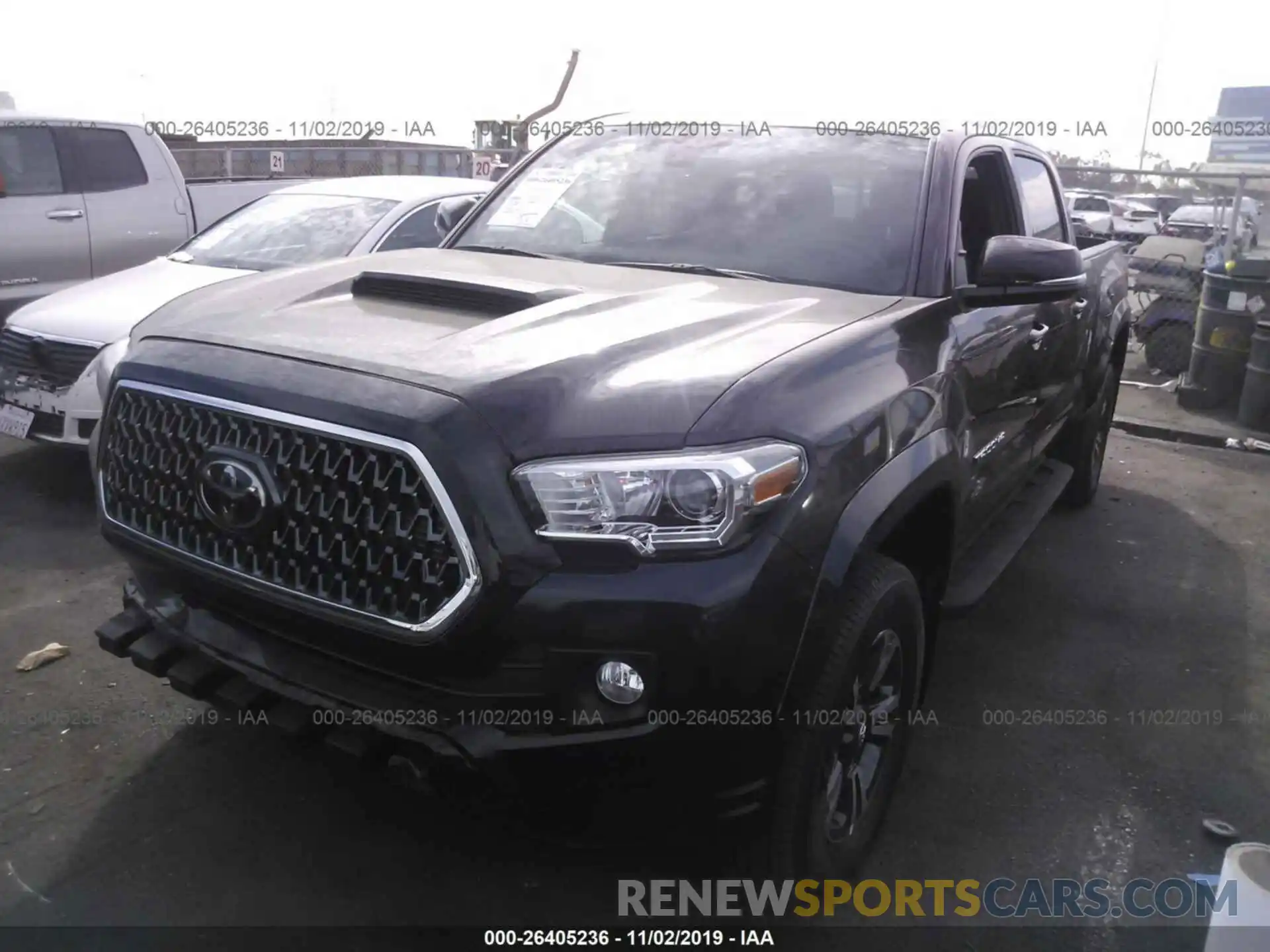 2 Photograph of a damaged car 3TMDZ5BN2KM073478 TOYOTA TACOMA 2019