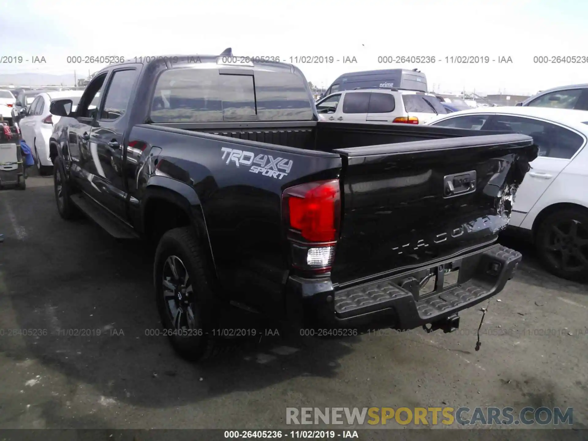 3 Photograph of a damaged car 3TMDZ5BN2KM073478 TOYOTA TACOMA 2019