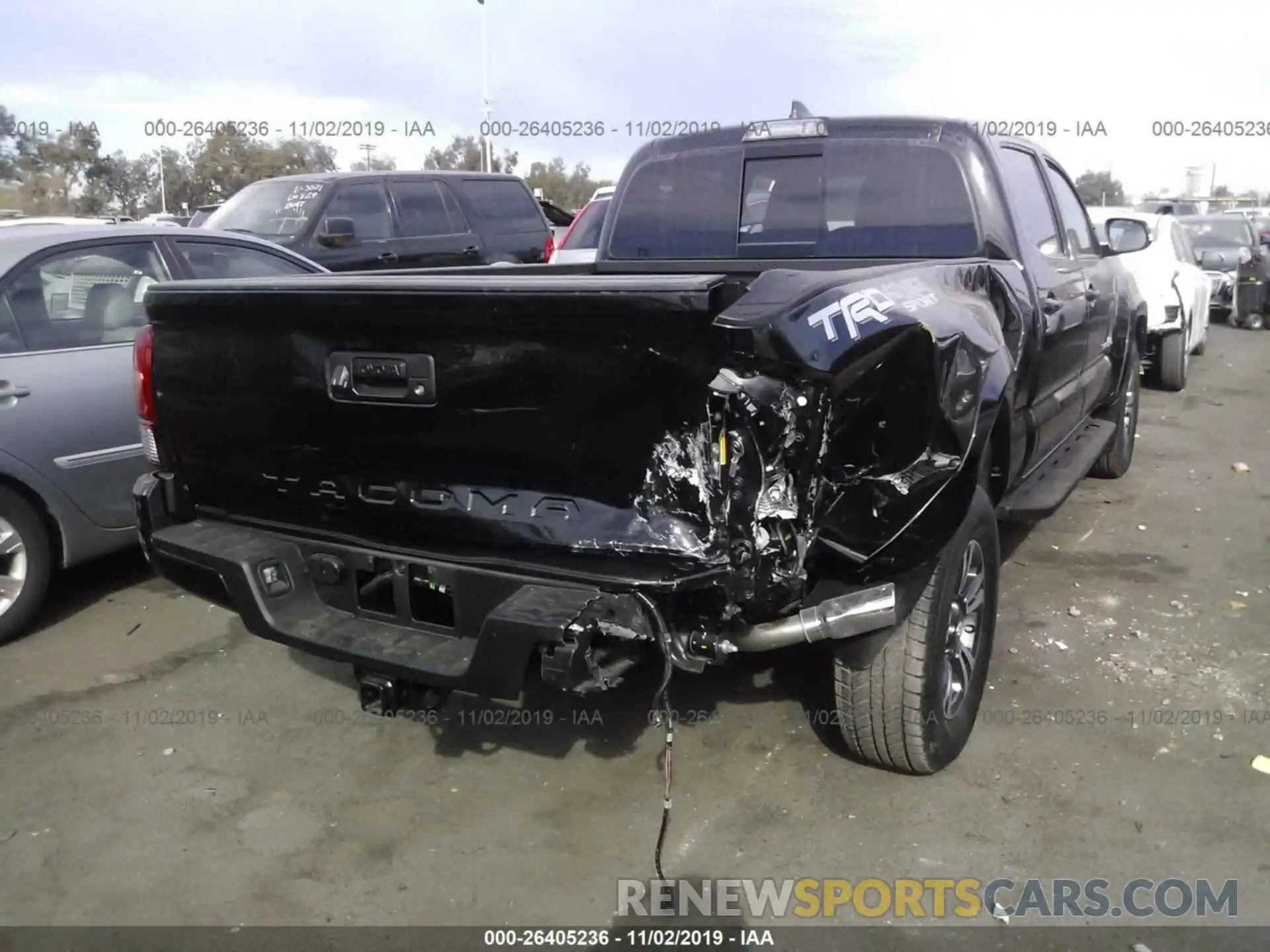 4 Фотография поврежденного автомобиля 3TMDZ5BN2KM073478 TOYOTA TACOMA 2019