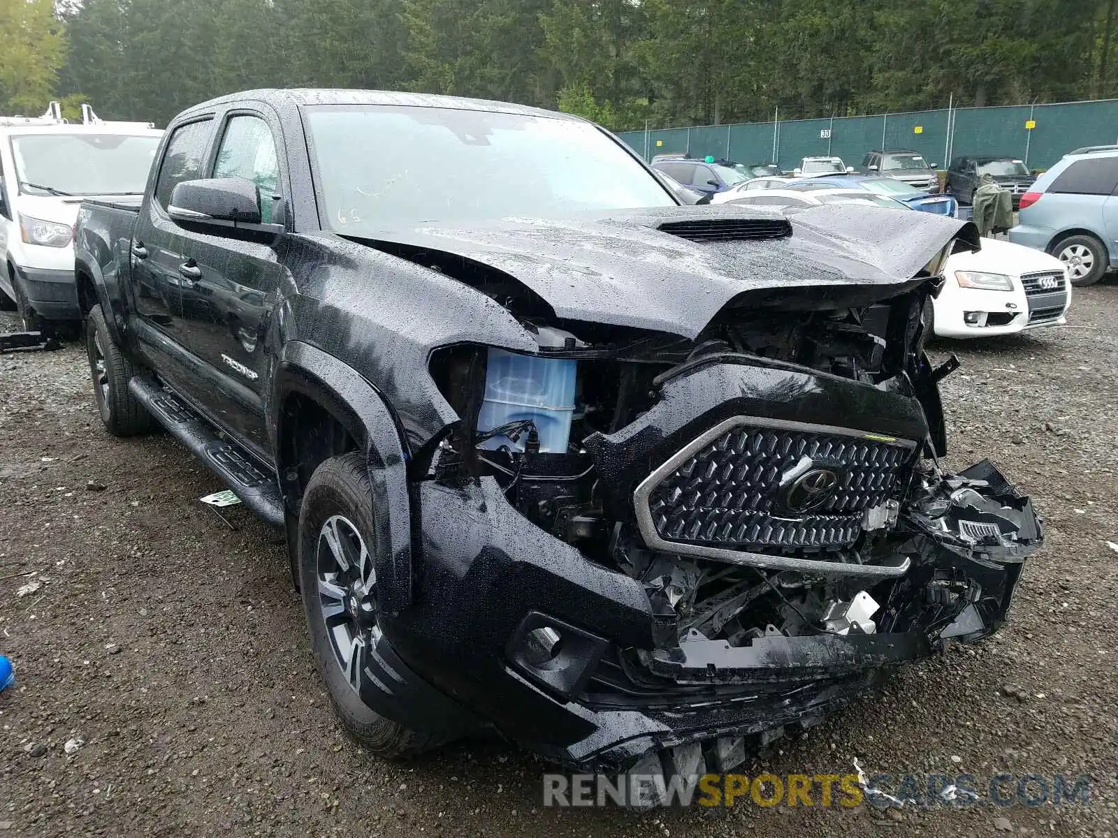 1 Photograph of a damaged car 3TMDZ5BN2KM076185 TOYOTA TACOMA 2019