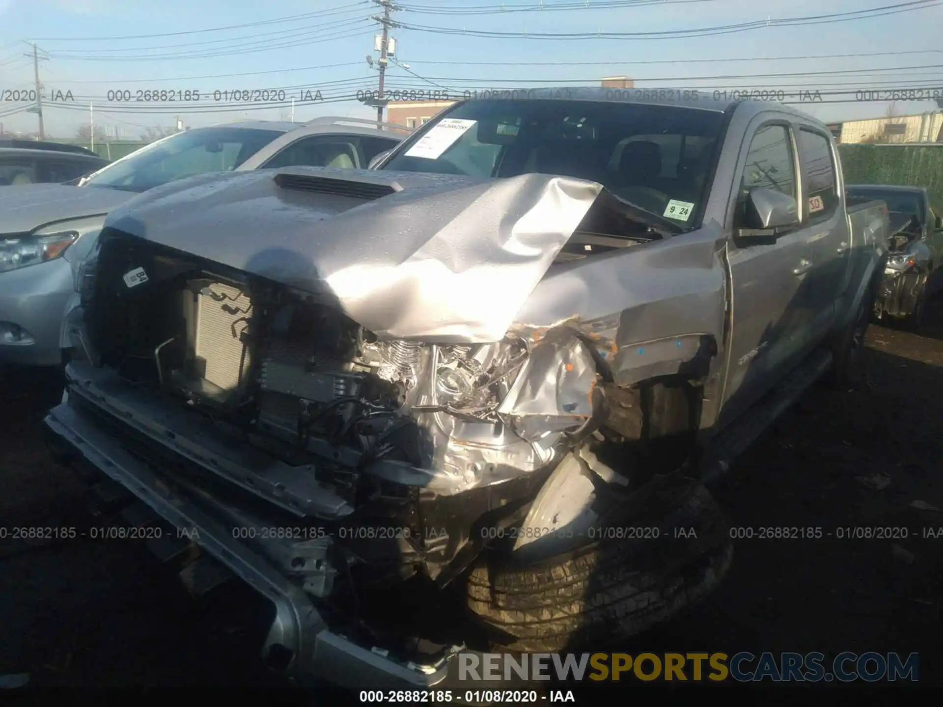 2 Photograph of a damaged car 3TMDZ5BN2KM076297 TOYOTA TACOMA 2019