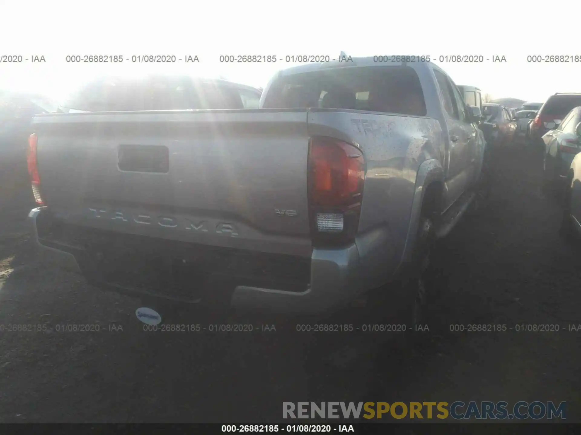 3 Photograph of a damaged car 3TMDZ5BN2KM076297 TOYOTA TACOMA 2019