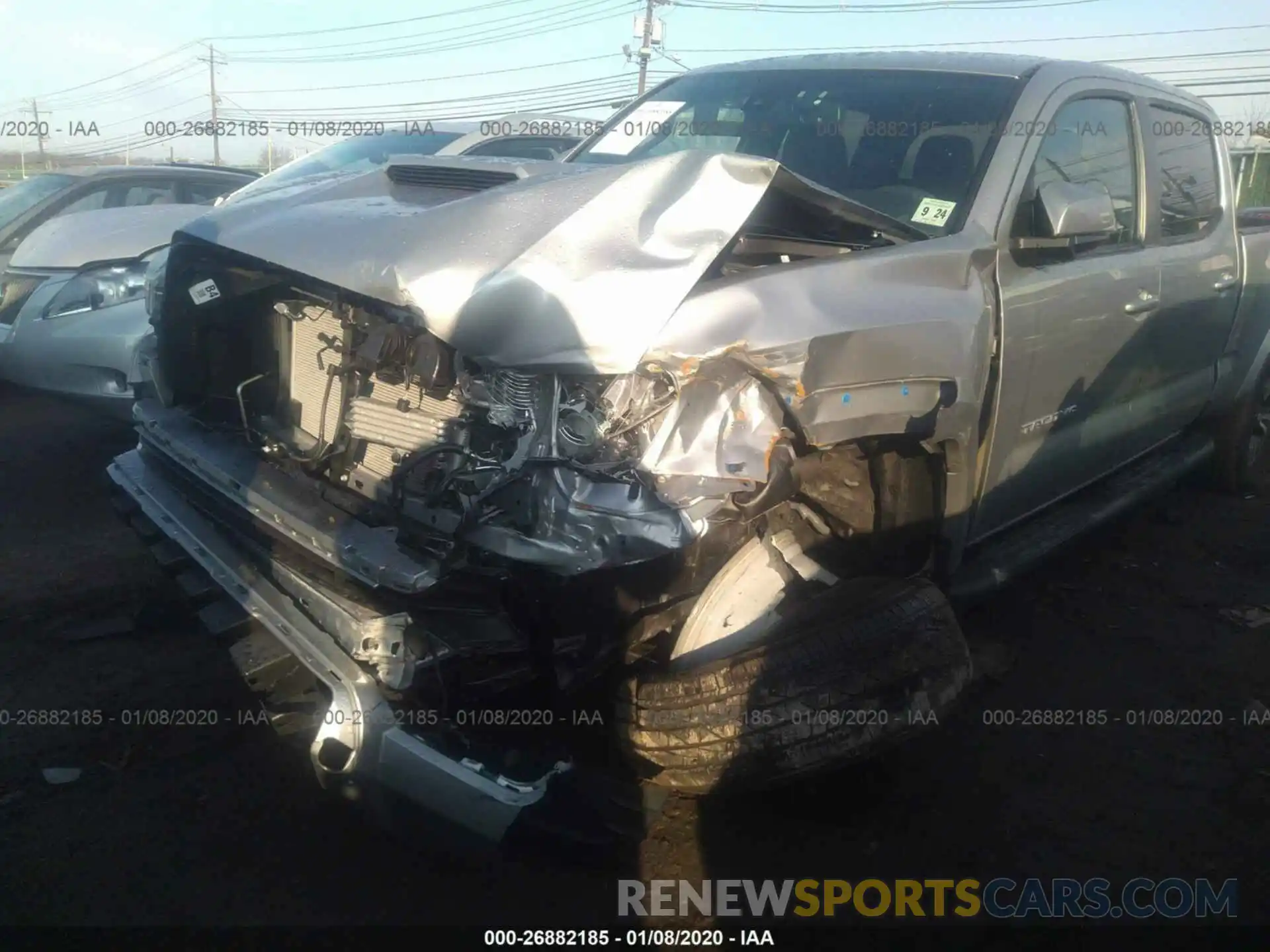 5 Photograph of a damaged car 3TMDZ5BN2KM076297 TOYOTA TACOMA 2019