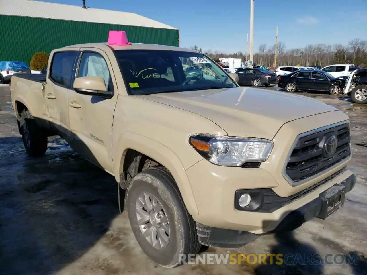 1 Photograph of a damaged car 3TMDZ5BN2KM078325 TOYOTA TACOMA 2019