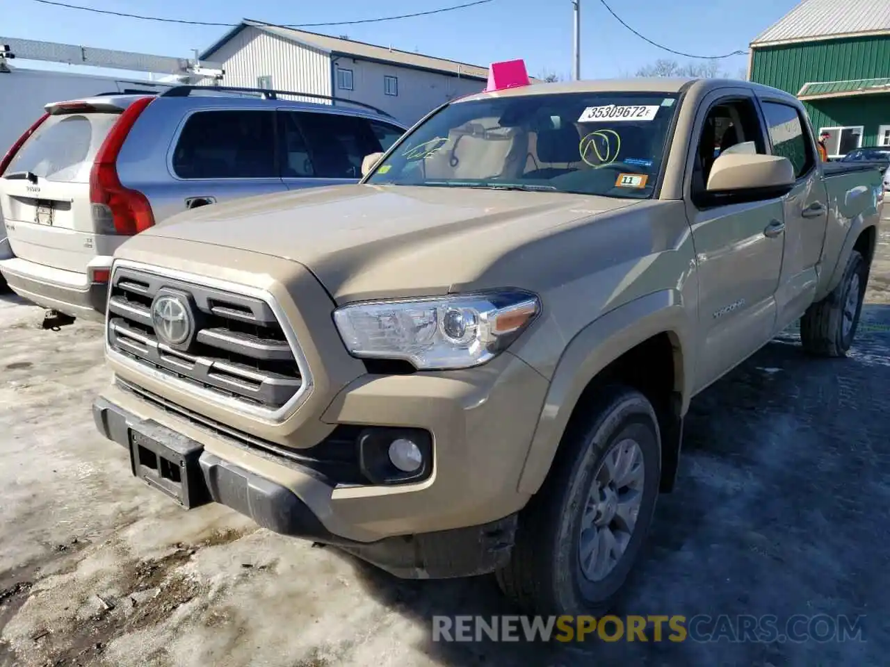 2 Photograph of a damaged car 3TMDZ5BN2KM078325 TOYOTA TACOMA 2019