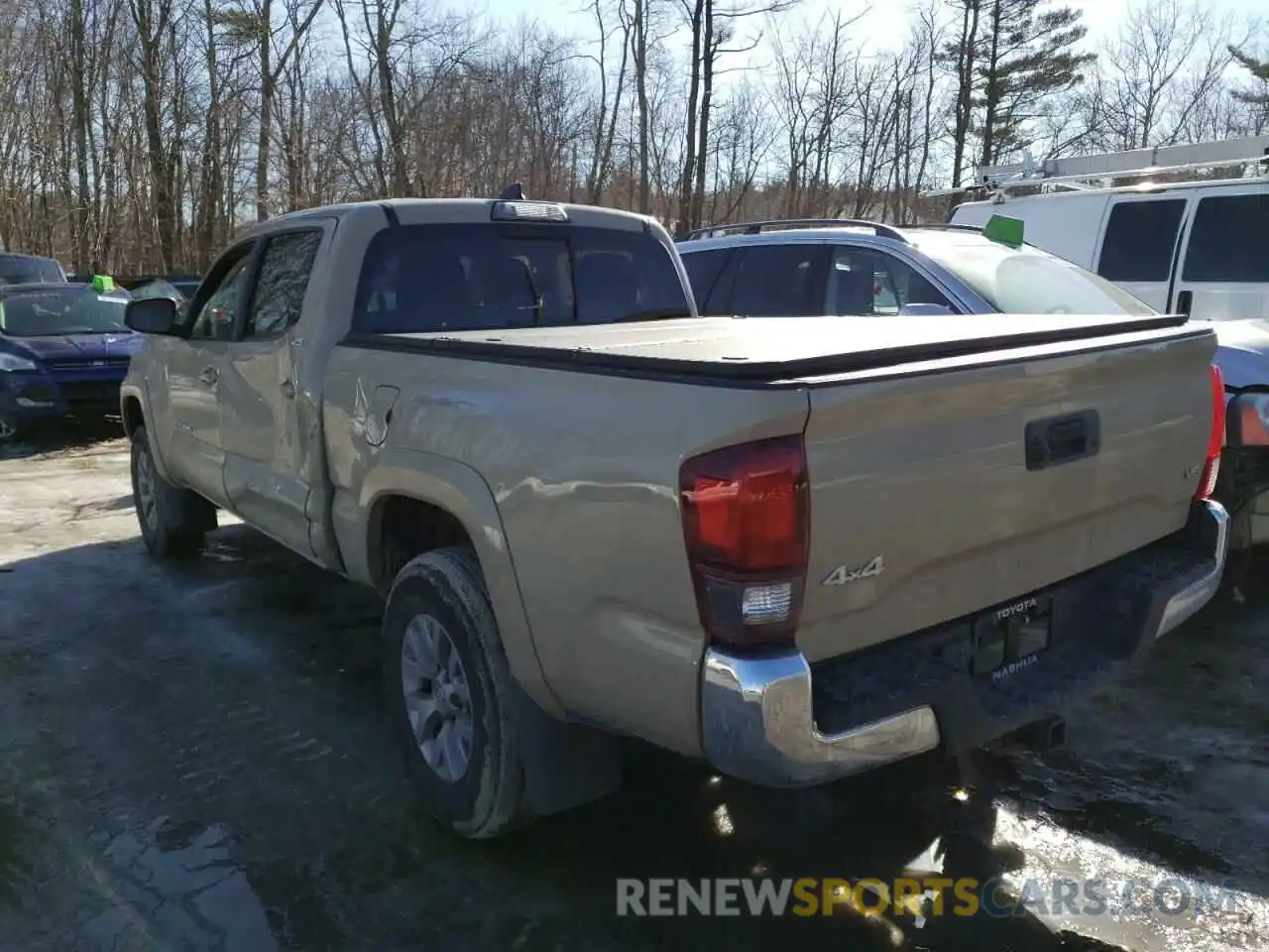 3 Photograph of a damaged car 3TMDZ5BN2KM078325 TOYOTA TACOMA 2019