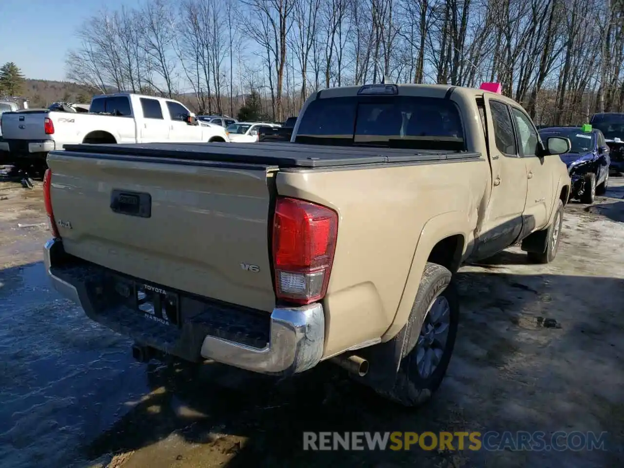 4 Photograph of a damaged car 3TMDZ5BN2KM078325 TOYOTA TACOMA 2019