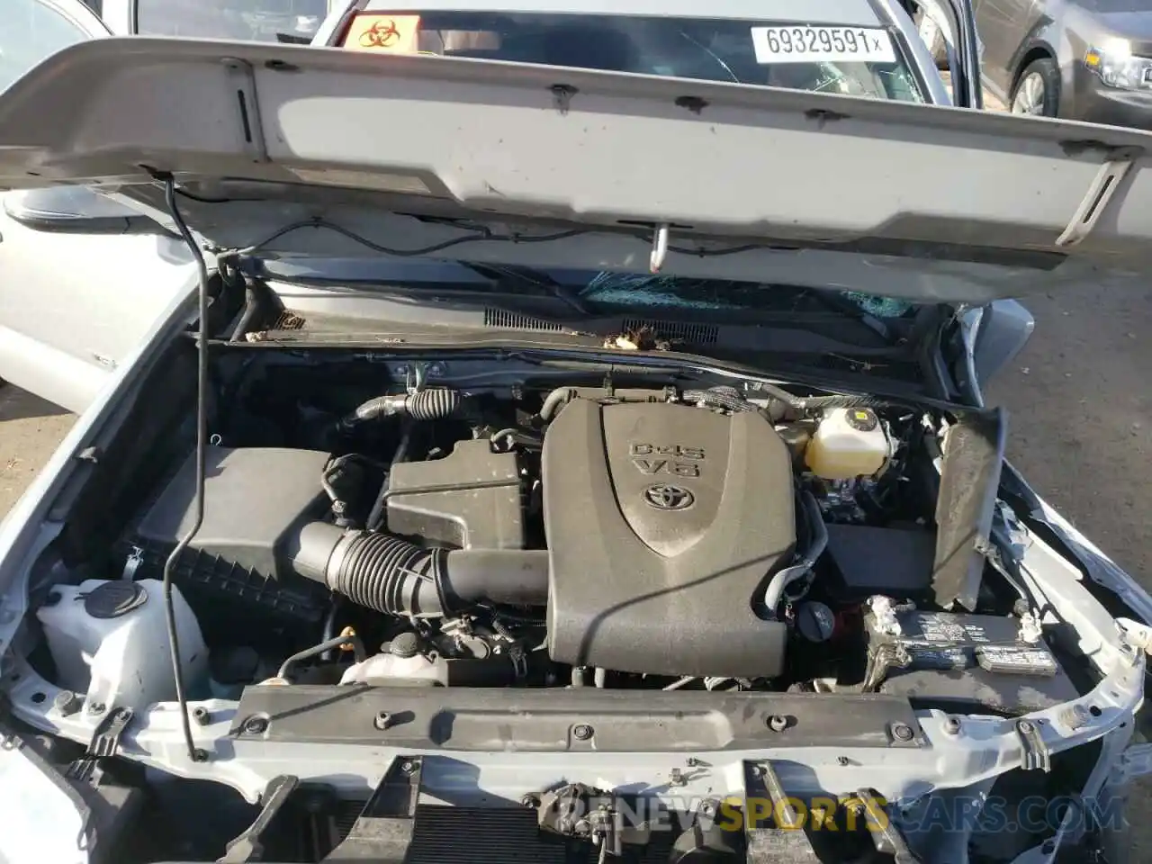 7 Photograph of a damaged car 3TMDZ5BN2KM079555 TOYOTA TACOMA 2019