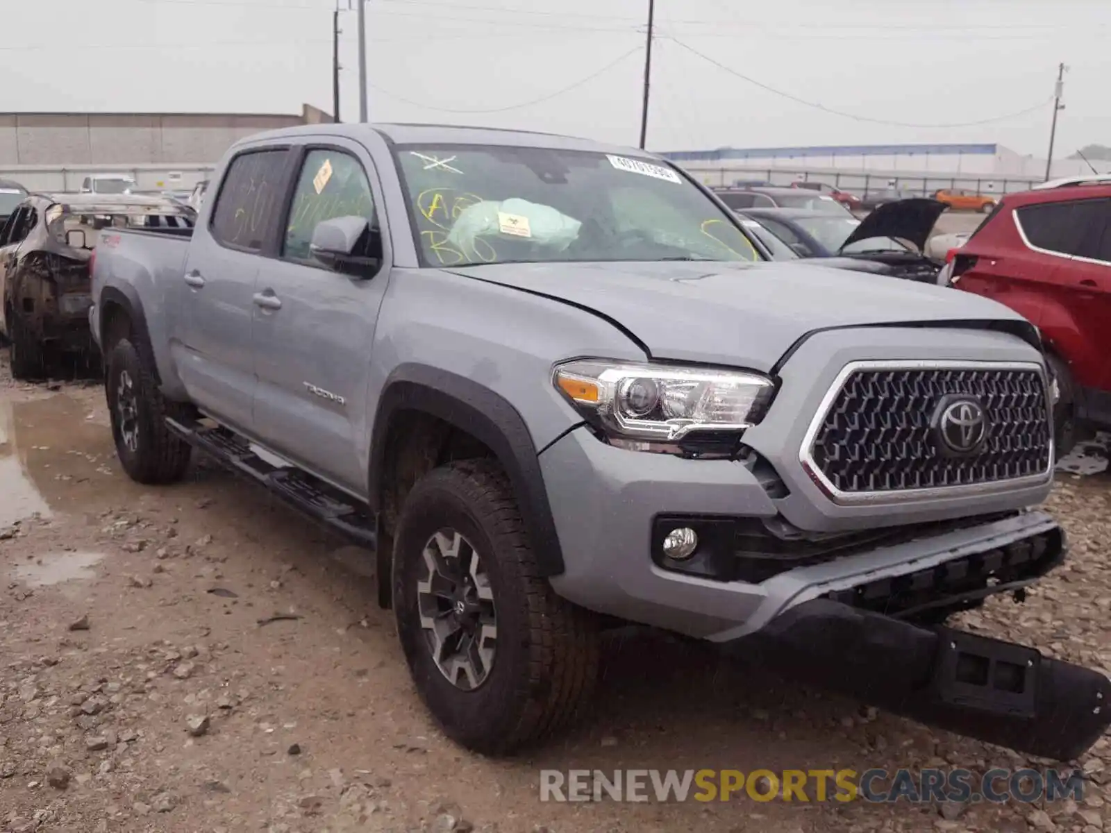 1 Photograph of a damaged car 3TMDZ5BN2KM079622 TOYOTA TACOMA 2019