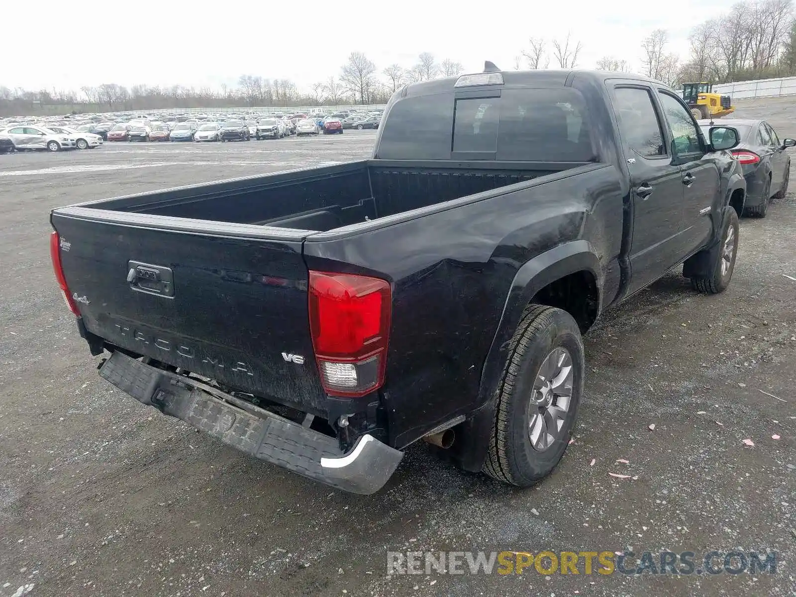 4 Photograph of a damaged car 3TMDZ5BN3KM055460 TOYOTA TACOMA 2019