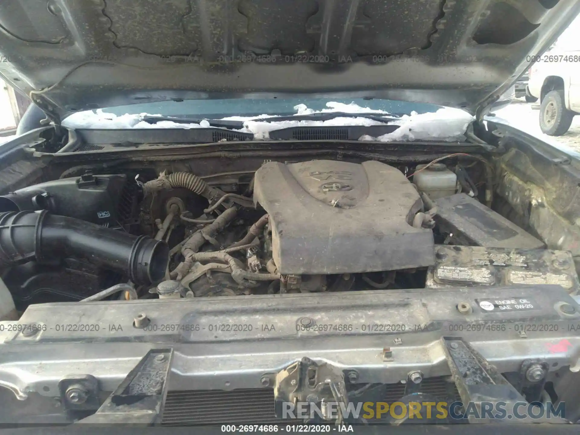 10 Photograph of a damaged car 3TMDZ5BN3KM056611 TOYOTA TACOMA 2019