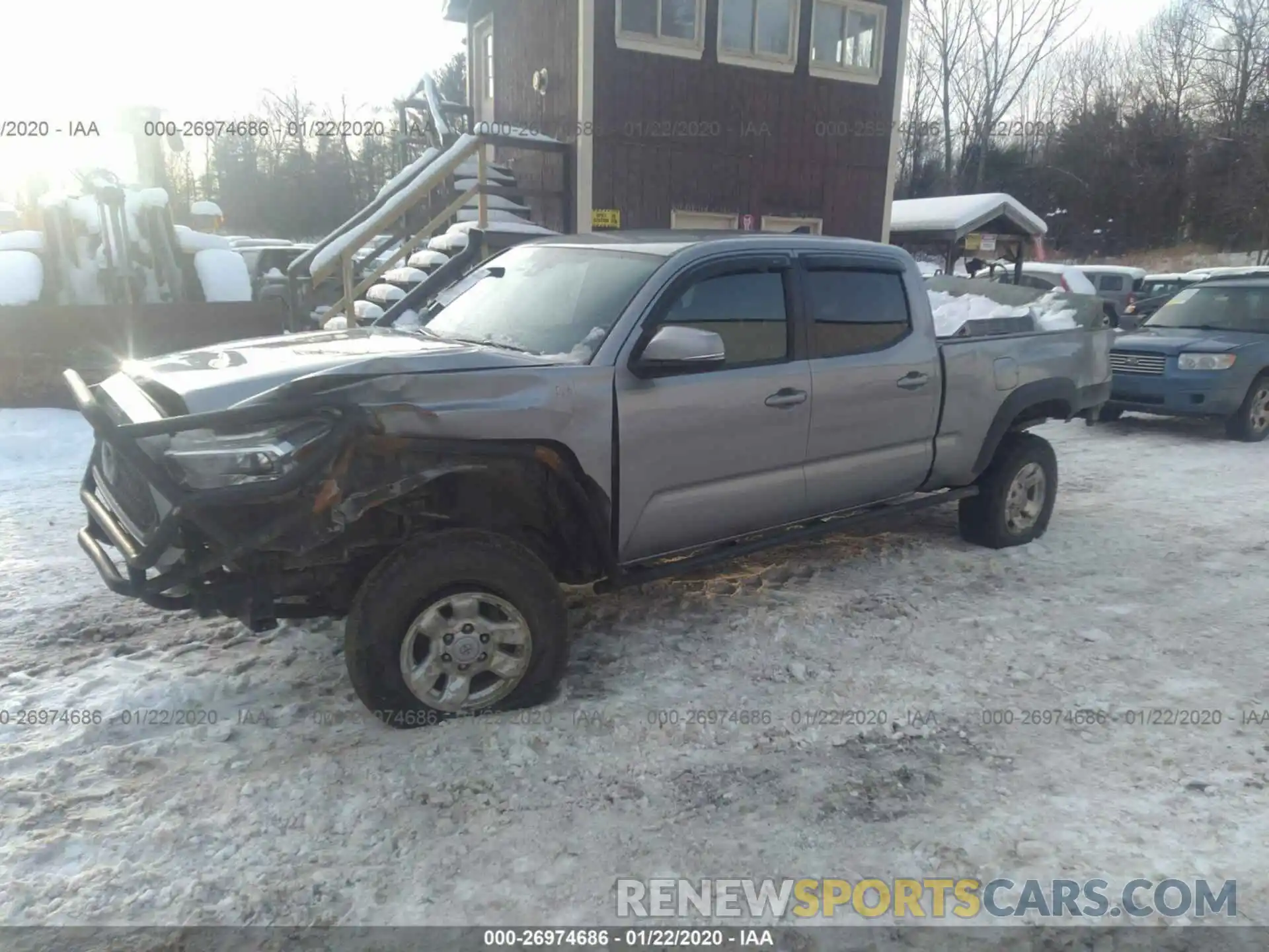 2 Photograph of a damaged car 3TMDZ5BN3KM056611 TOYOTA TACOMA 2019