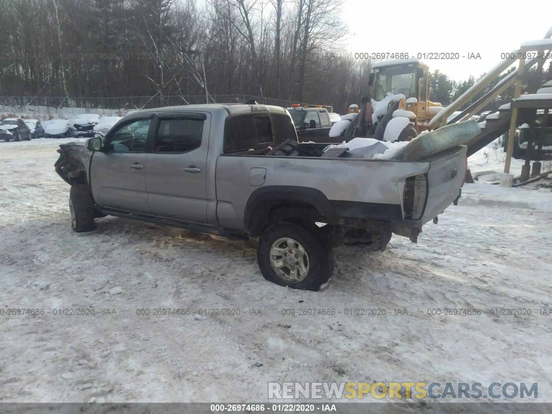 3 Photograph of a damaged car 3TMDZ5BN3KM056611 TOYOTA TACOMA 2019