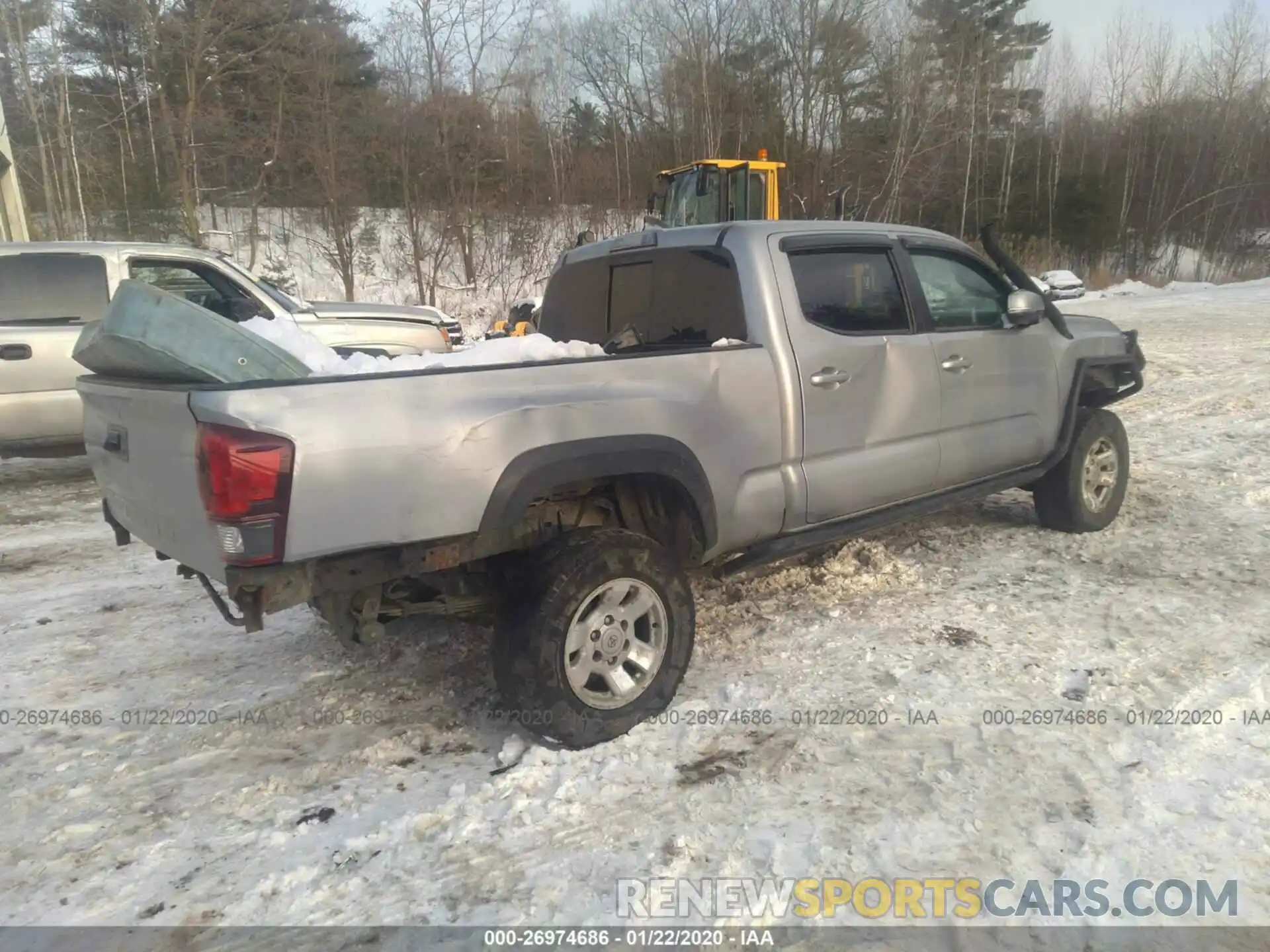 4 Photograph of a damaged car 3TMDZ5BN3KM056611 TOYOTA TACOMA 2019