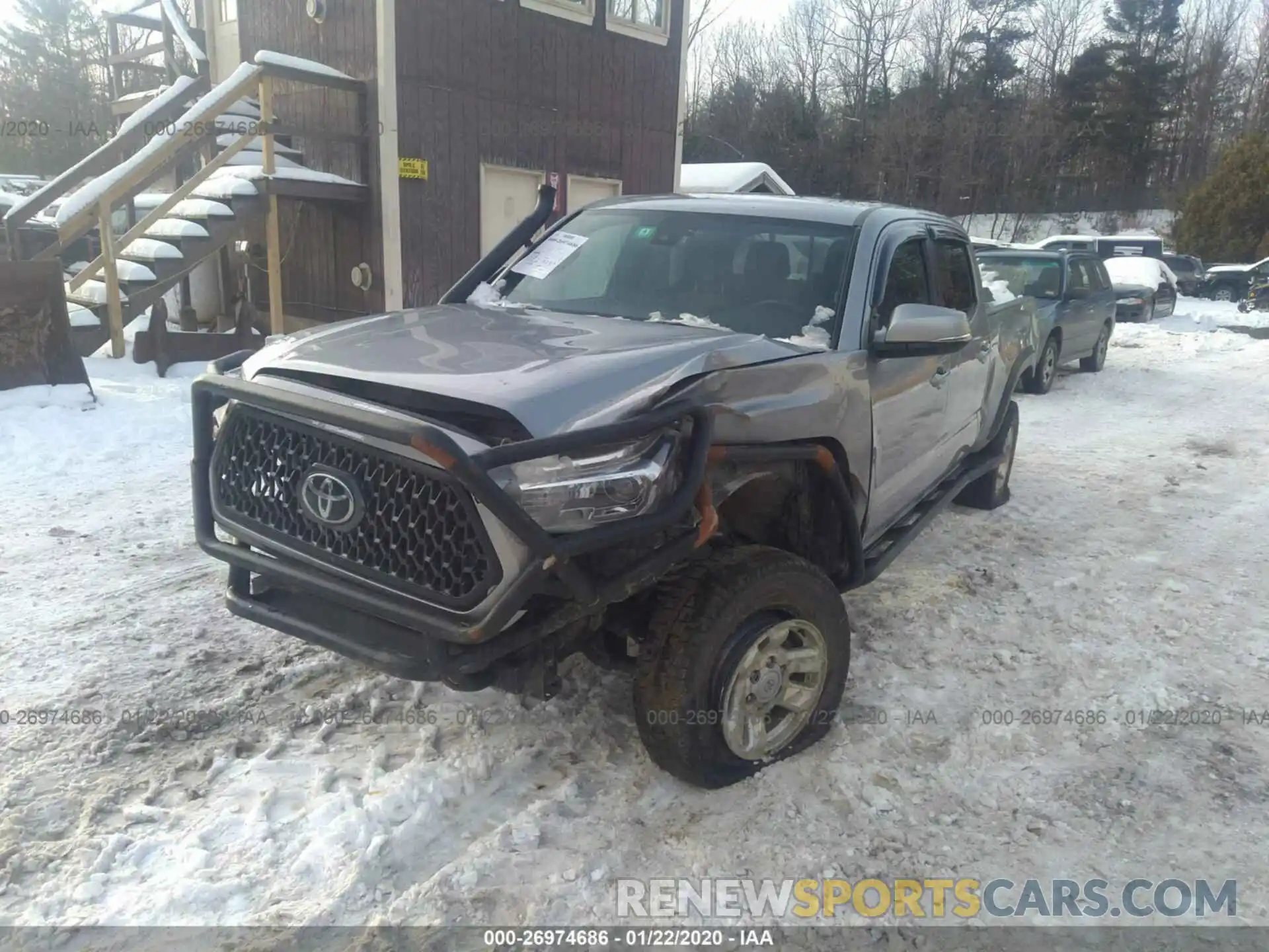 6 Photograph of a damaged car 3TMDZ5BN3KM056611 TOYOTA TACOMA 2019