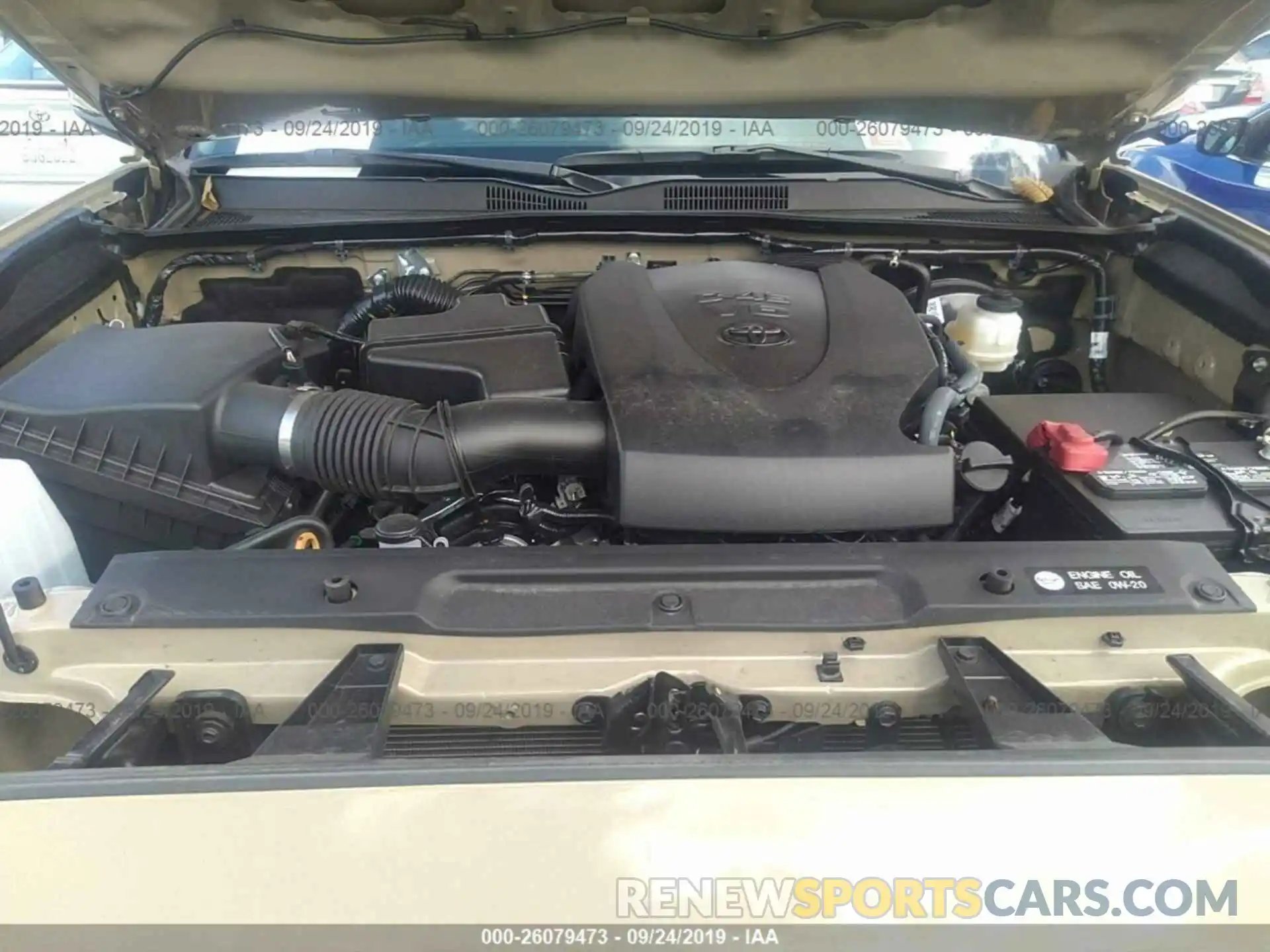 10 Photograph of a damaged car 3TMDZ5BN3KM058570 TOYOTA TACOMA 2019