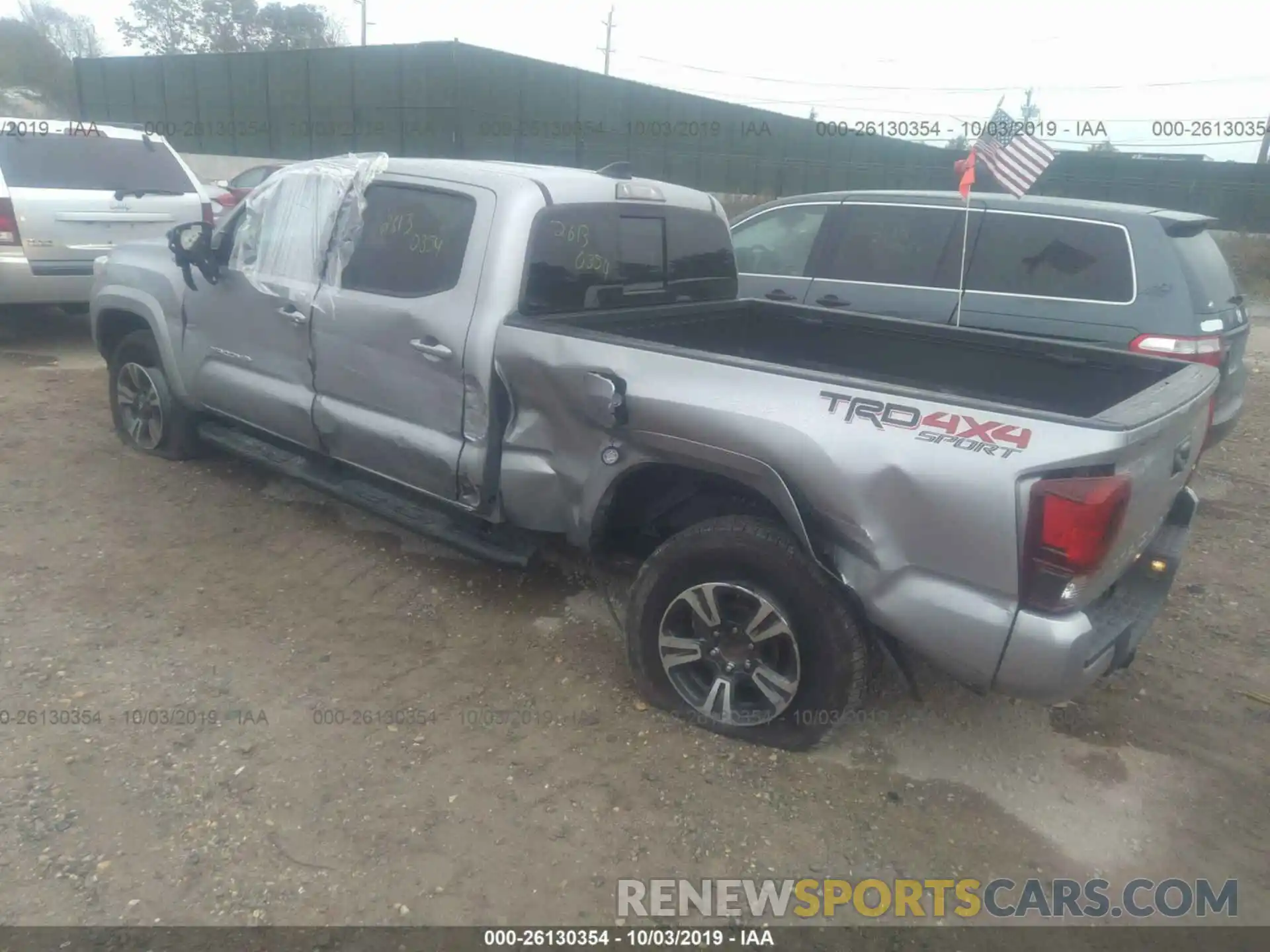 3 Photograph of a damaged car 3TMDZ5BN3KM058987 TOYOTA TACOMA 2019