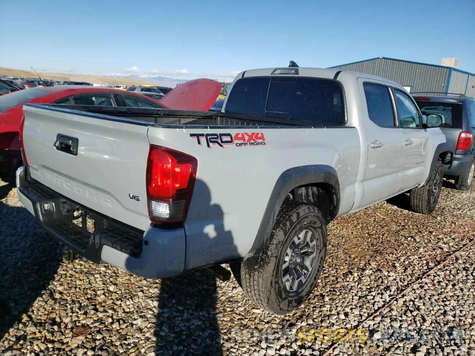 4 Photograph of a damaged car 3TMDZ5BN3KM059170 TOYOTA TACOMA 2019