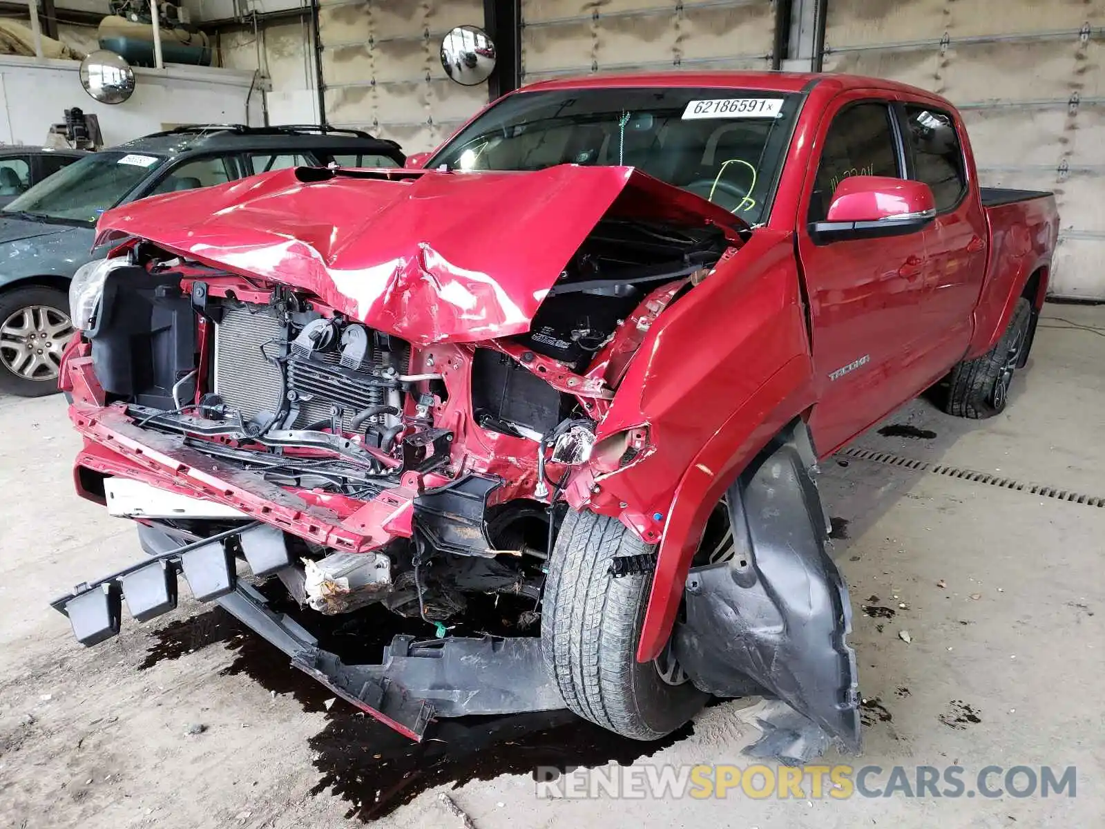 2 Photograph of a damaged car 3TMDZ5BN3KM062540 TOYOTA TACOMA 2019