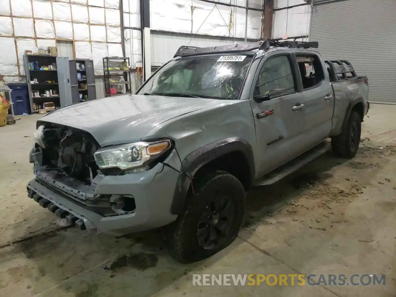 2 Photograph of a damaged car 3TMDZ5BN3KM064188 TOYOTA TACOMA 2019