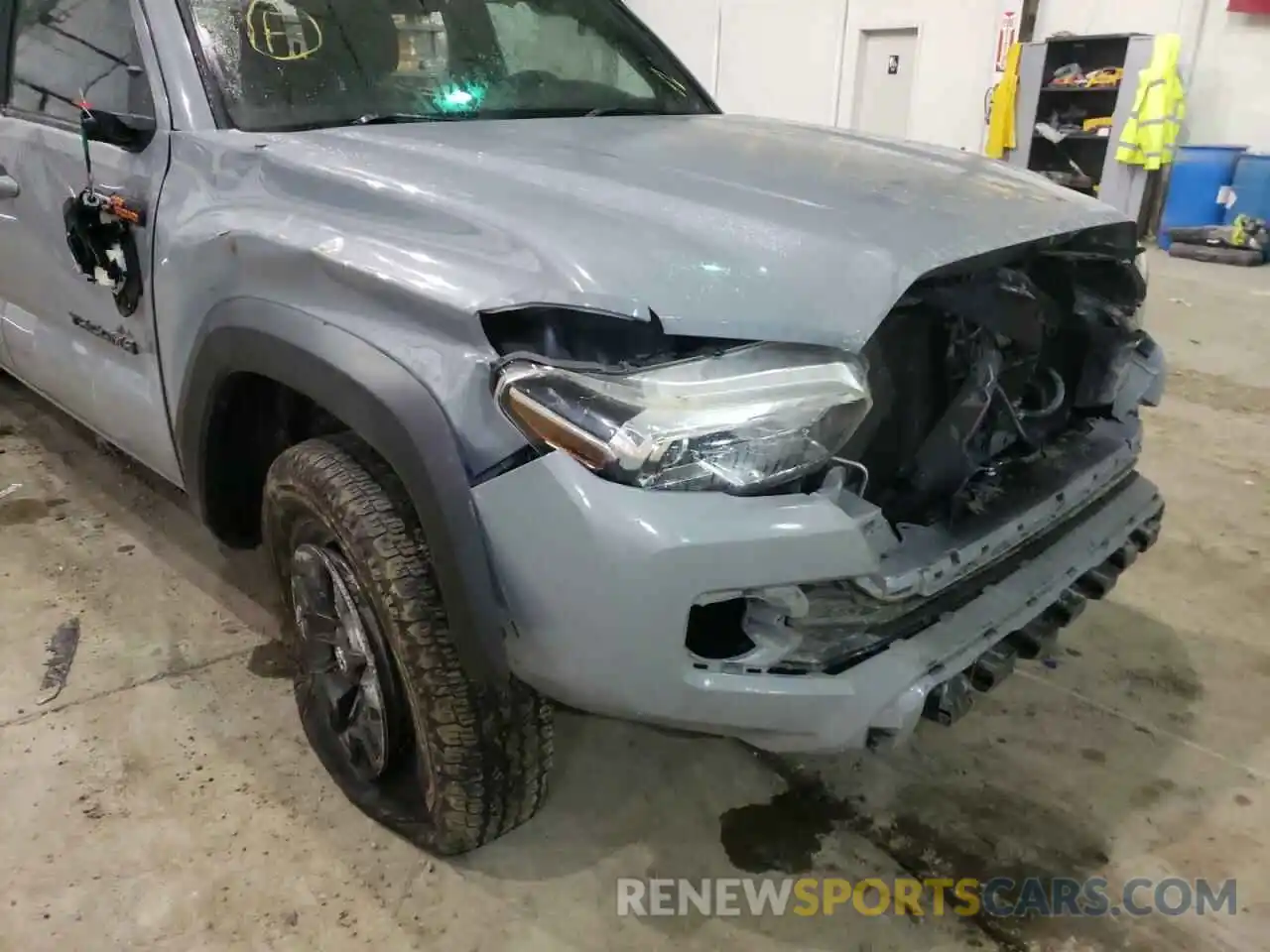 9 Photograph of a damaged car 3TMDZ5BN3KM064188 TOYOTA TACOMA 2019