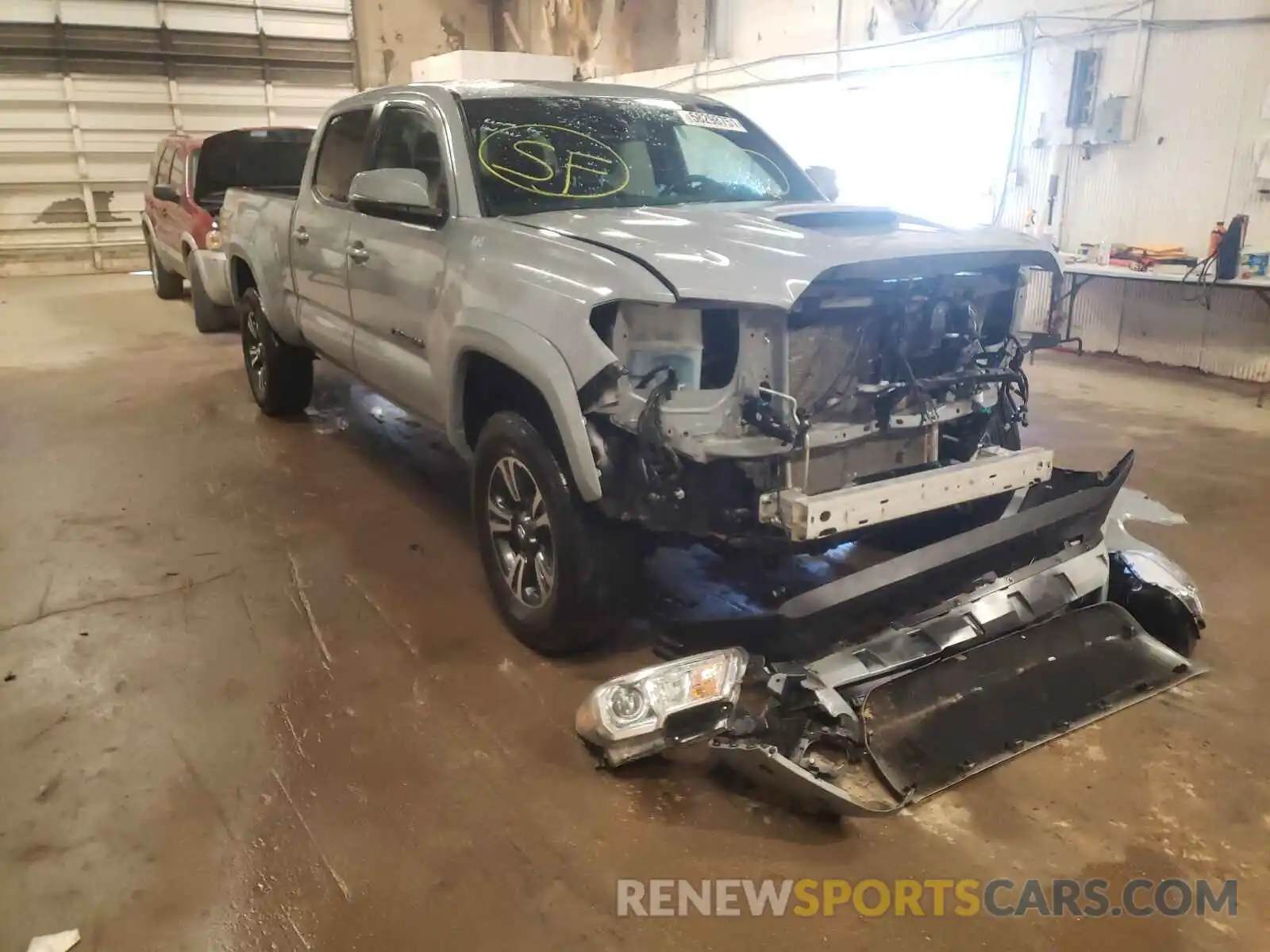 1 Photograph of a damaged car 3TMDZ5BN3KM065292 TOYOTA TACOMA 2019