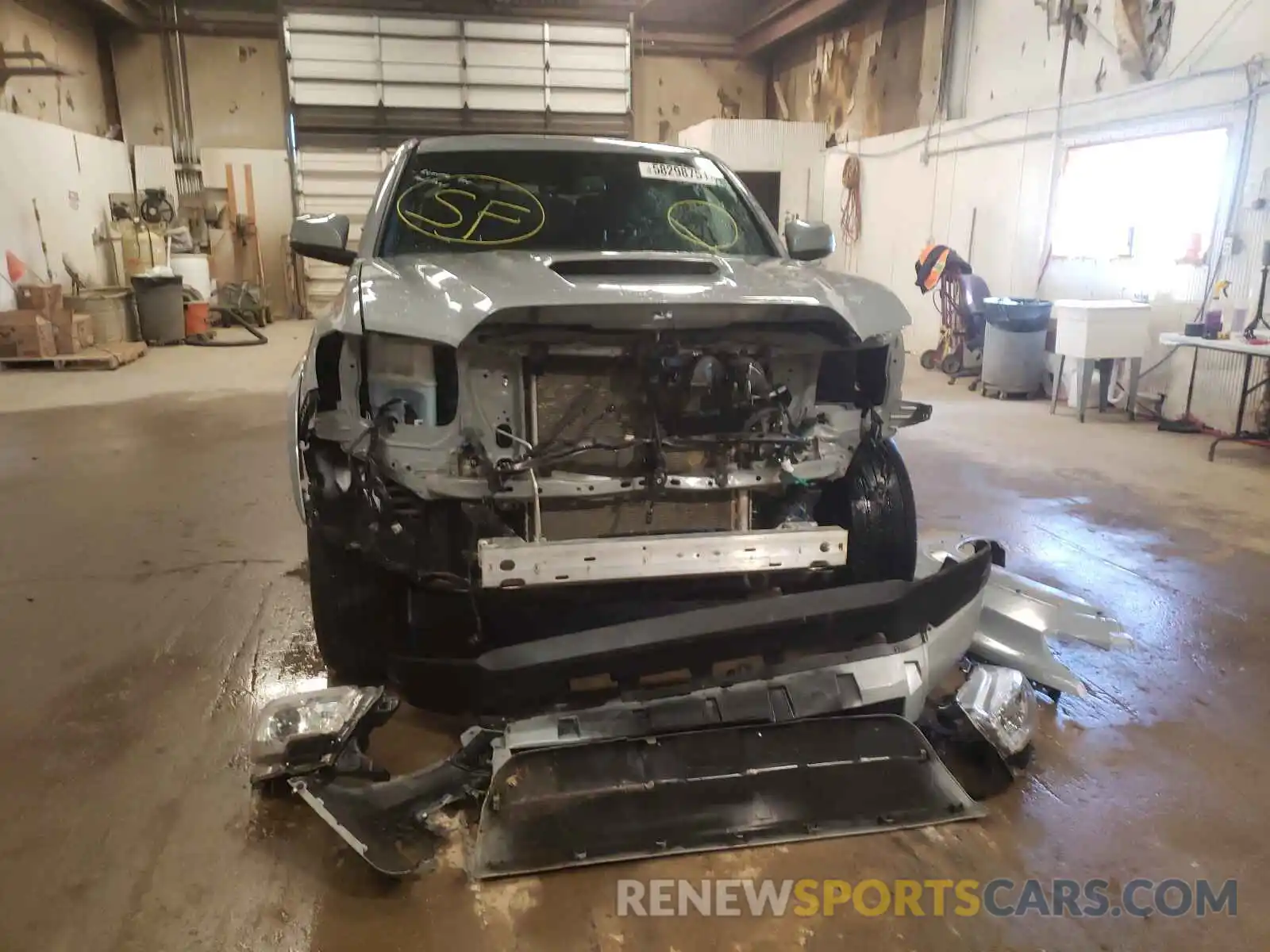 9 Photograph of a damaged car 3TMDZ5BN3KM065292 TOYOTA TACOMA 2019