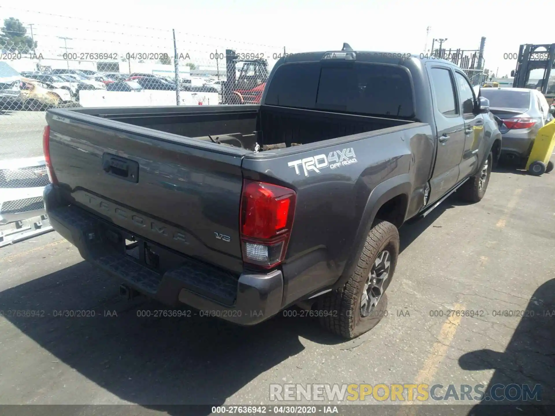 4 Фотография поврежденного автомобиля 3TMDZ5BN3KM066264 TOYOTA TACOMA 2019