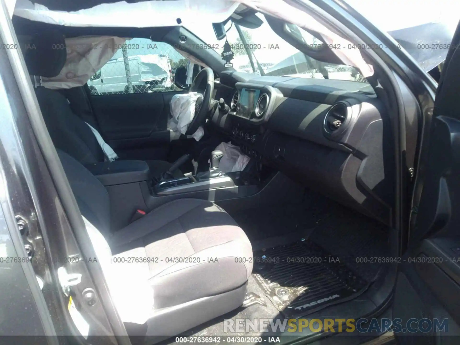 5 Photograph of a damaged car 3TMDZ5BN3KM066264 TOYOTA TACOMA 2019